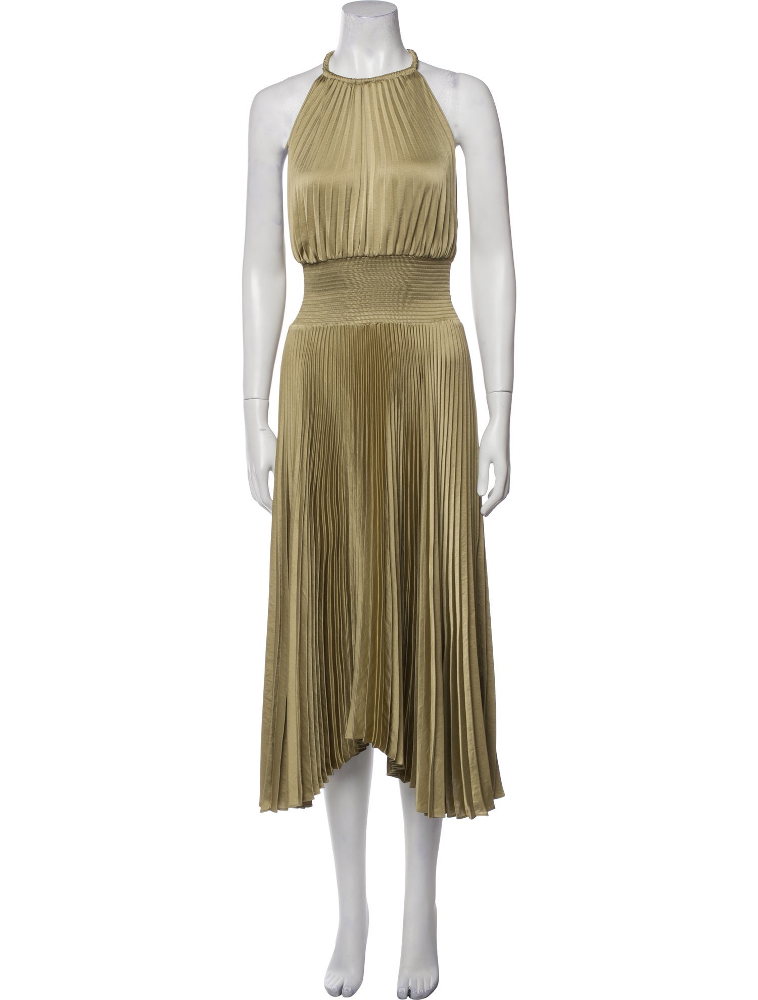 A.L.C. Halterneck Midi Length Dress