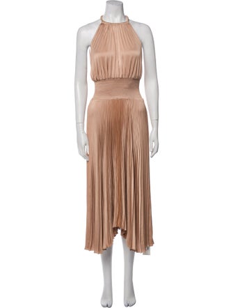 A.L.C. Halterneck Midi Length Dress