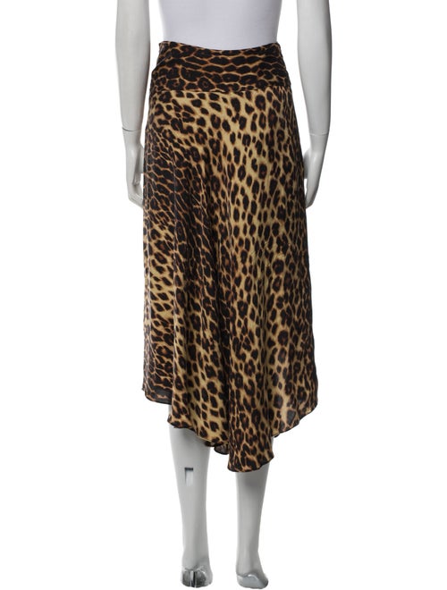 A.L.C. Silk Midi Length Skirt