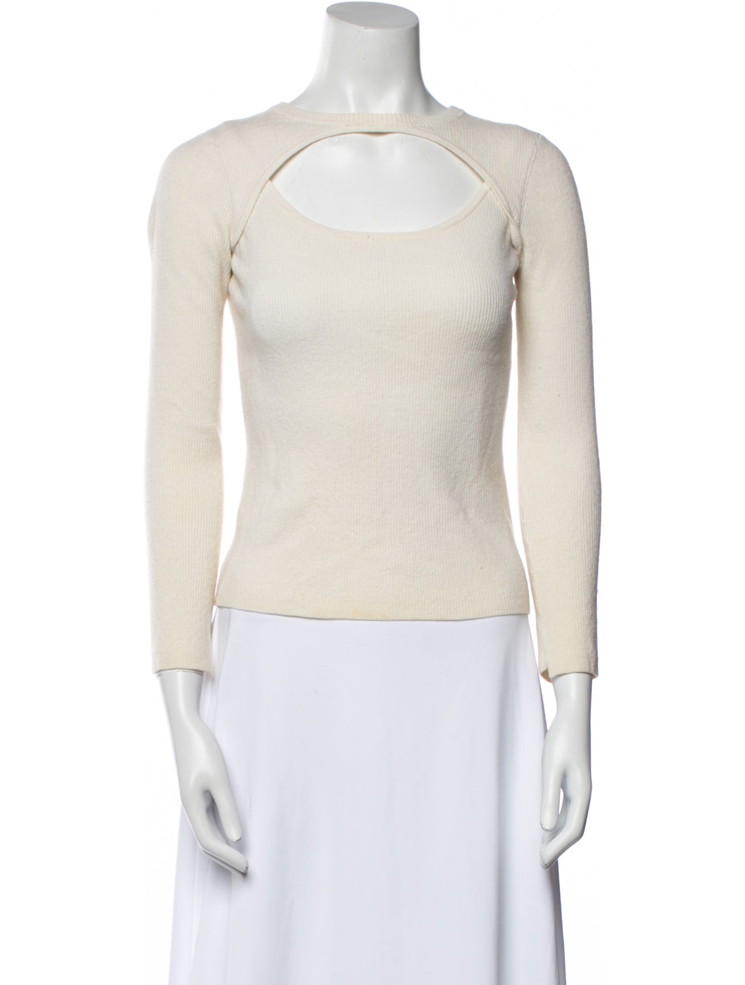 A.L.C. Merino Wool Scoop Neck Sweater