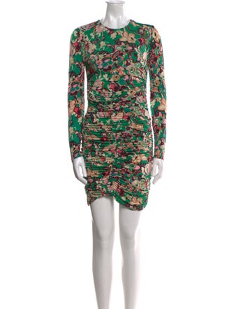 A.L.C. Printed Knee-Length Dress