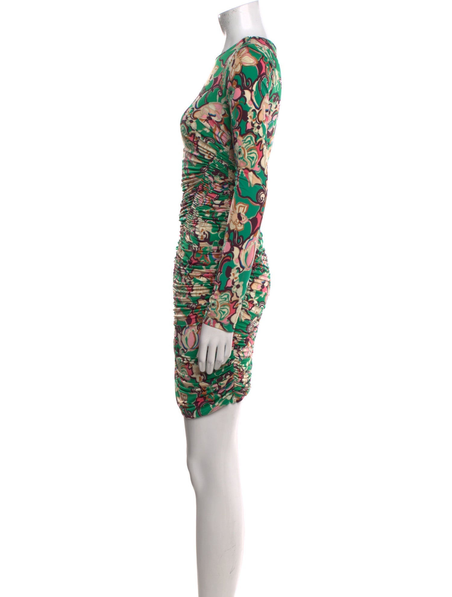 A.L.C. Printed Knee-Length Dress