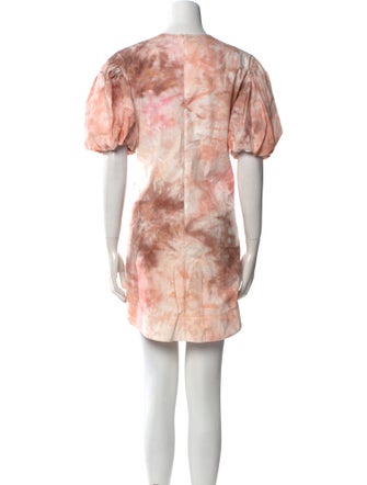 A.L.C. Tie-Dye Print Mini Dress