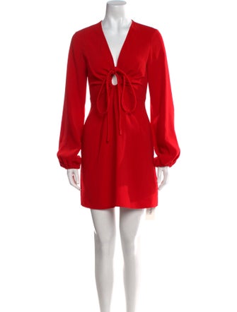 A.L.C. V-Neck Mini Dress