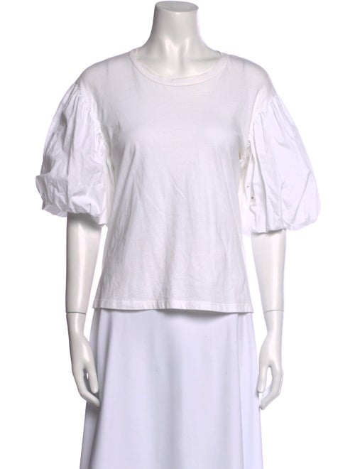 A.L.C. Bateau Neckline Short Sleeve T-Shirt