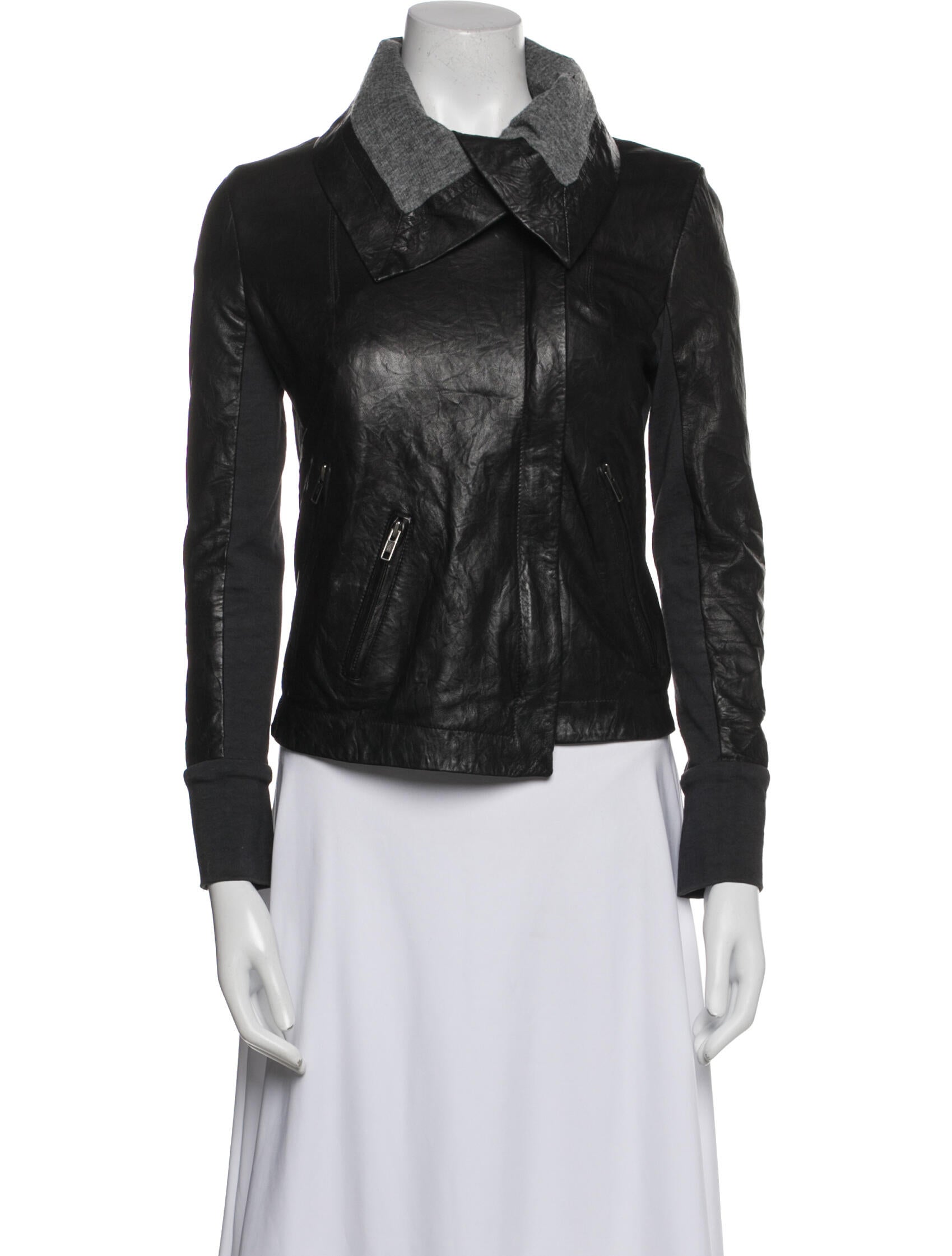 A.L.C. Leather Biker Jacket