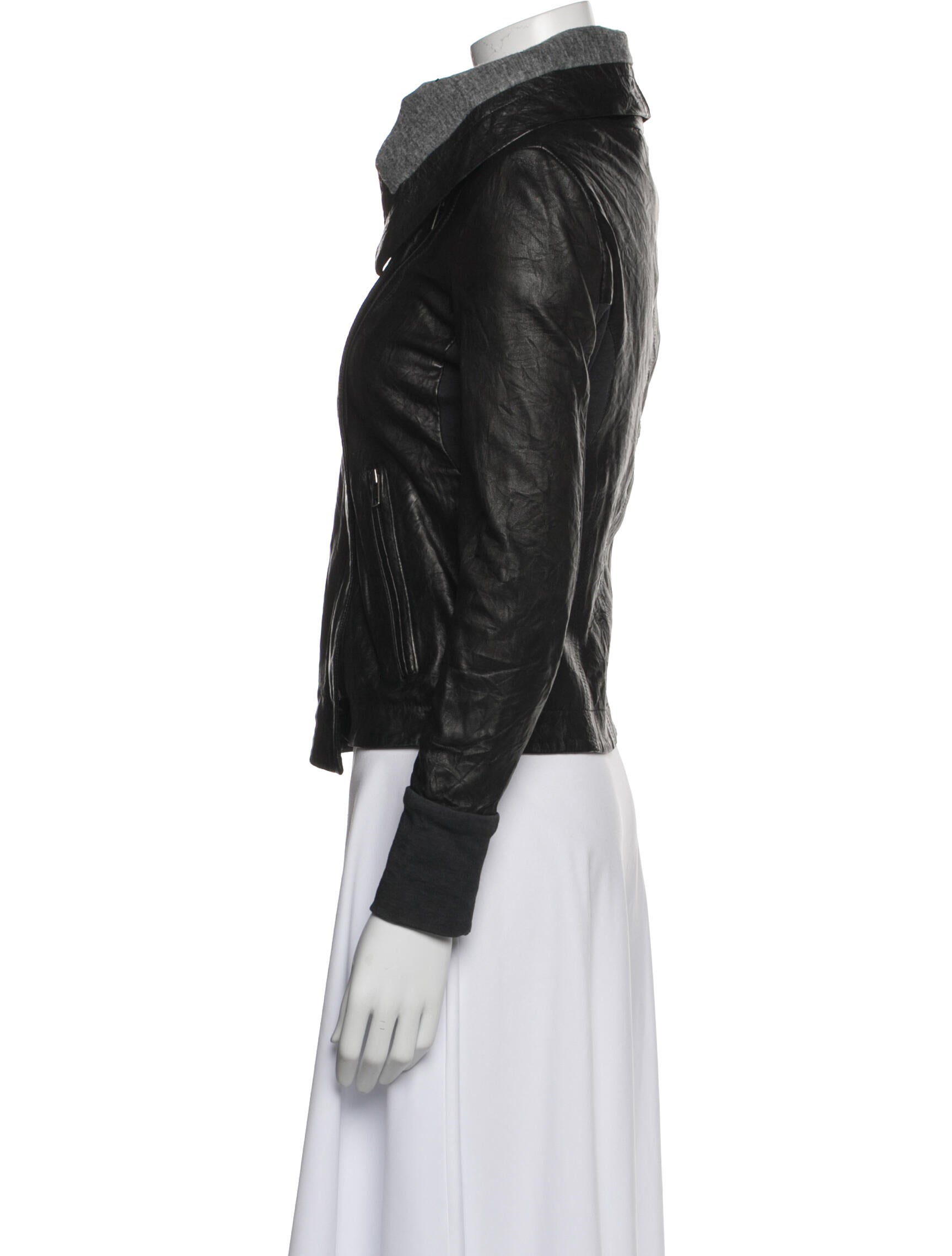 A.L.C. Leather Biker Jacket