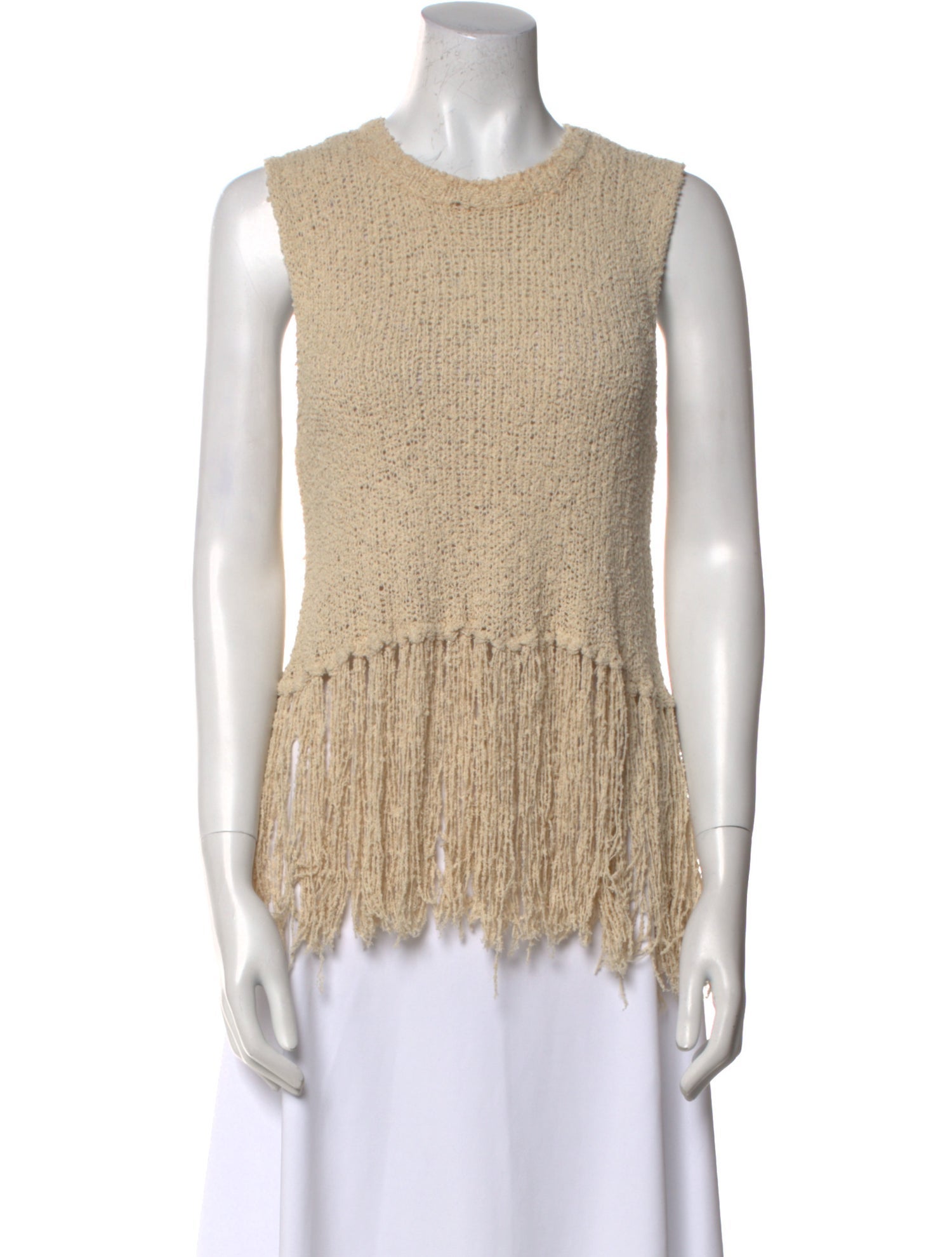 A.L.C. Silk Crew Neck Top