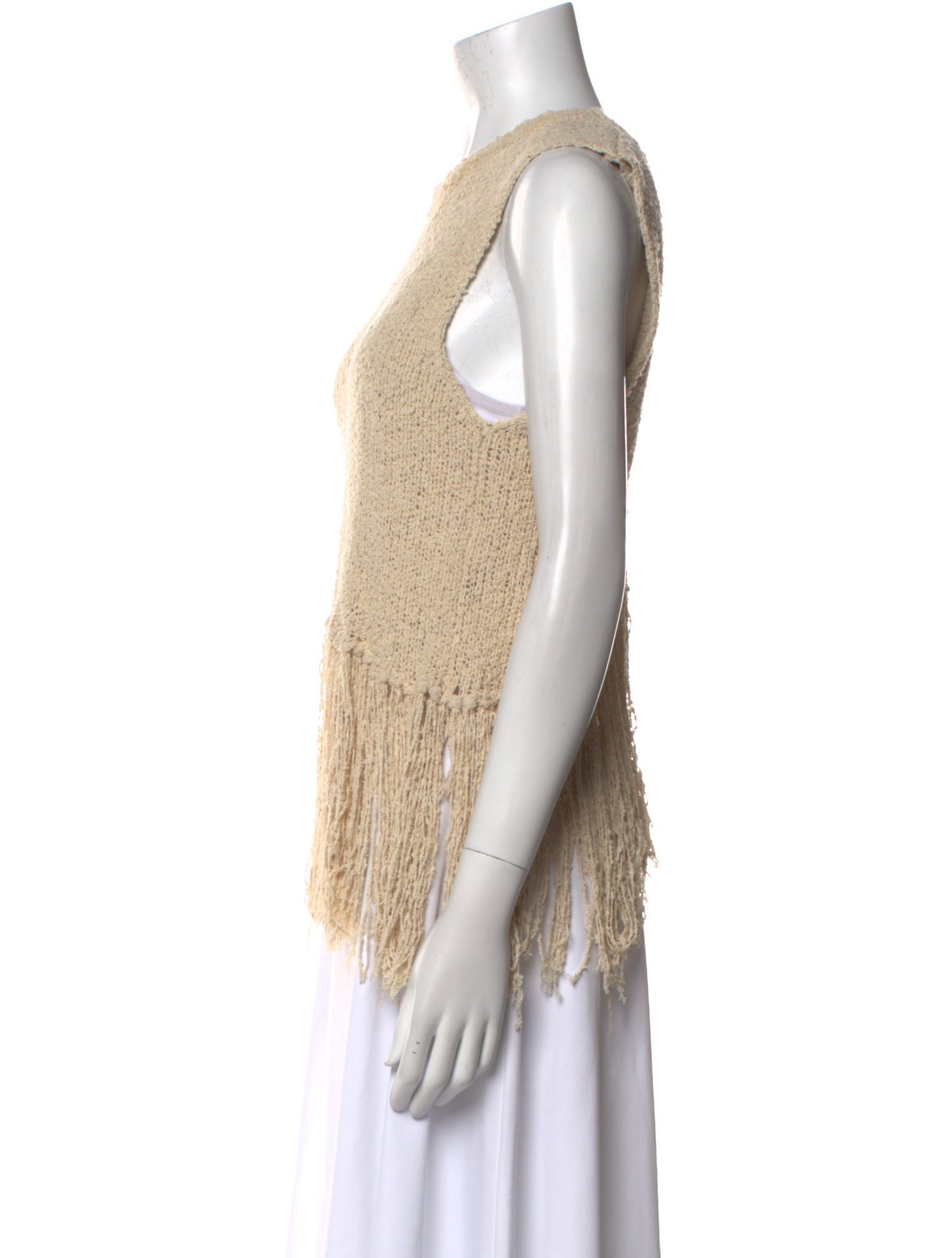 A.L.C. Silk Crew Neck Top