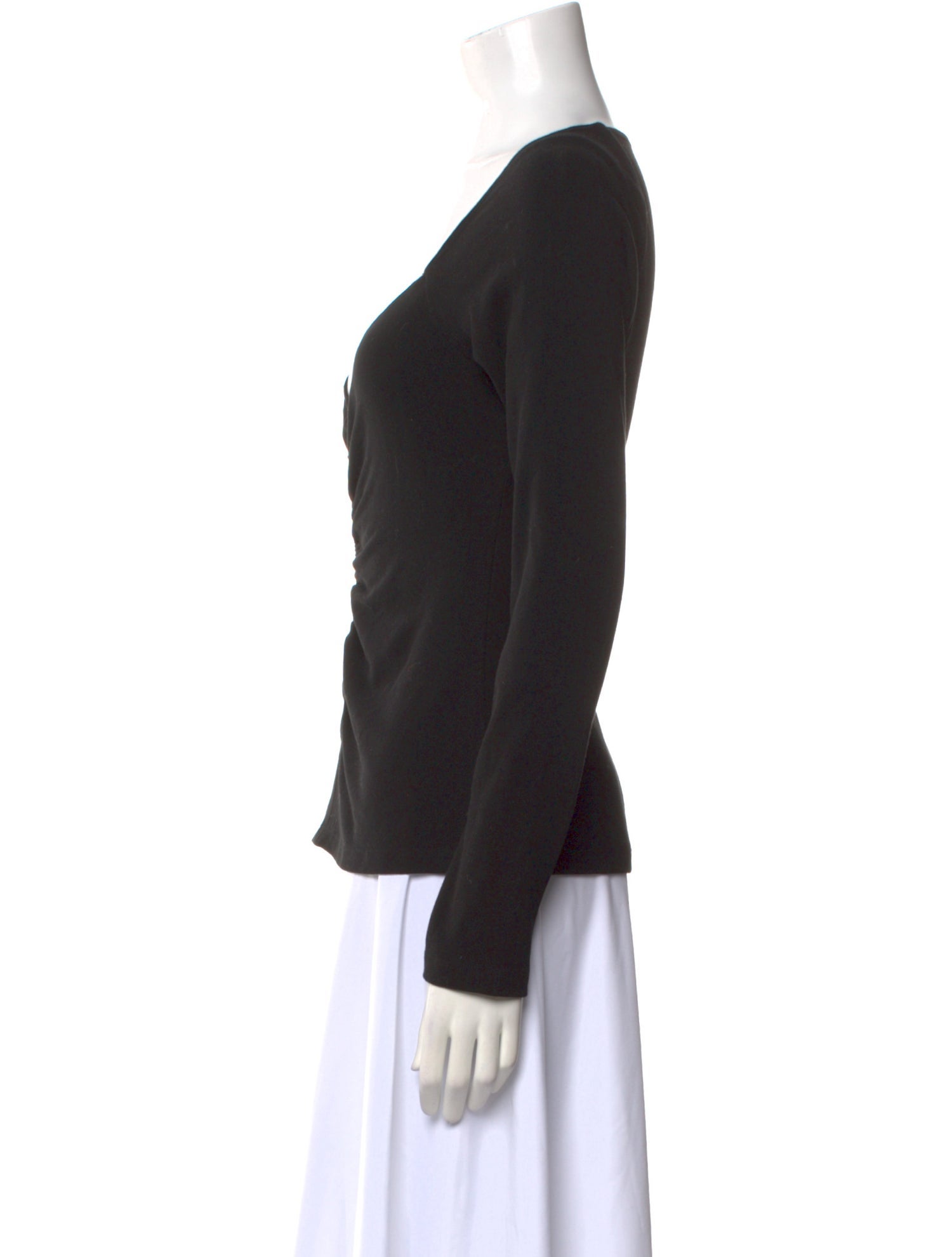 A.L.C. V-Neck Long Sleeve Top