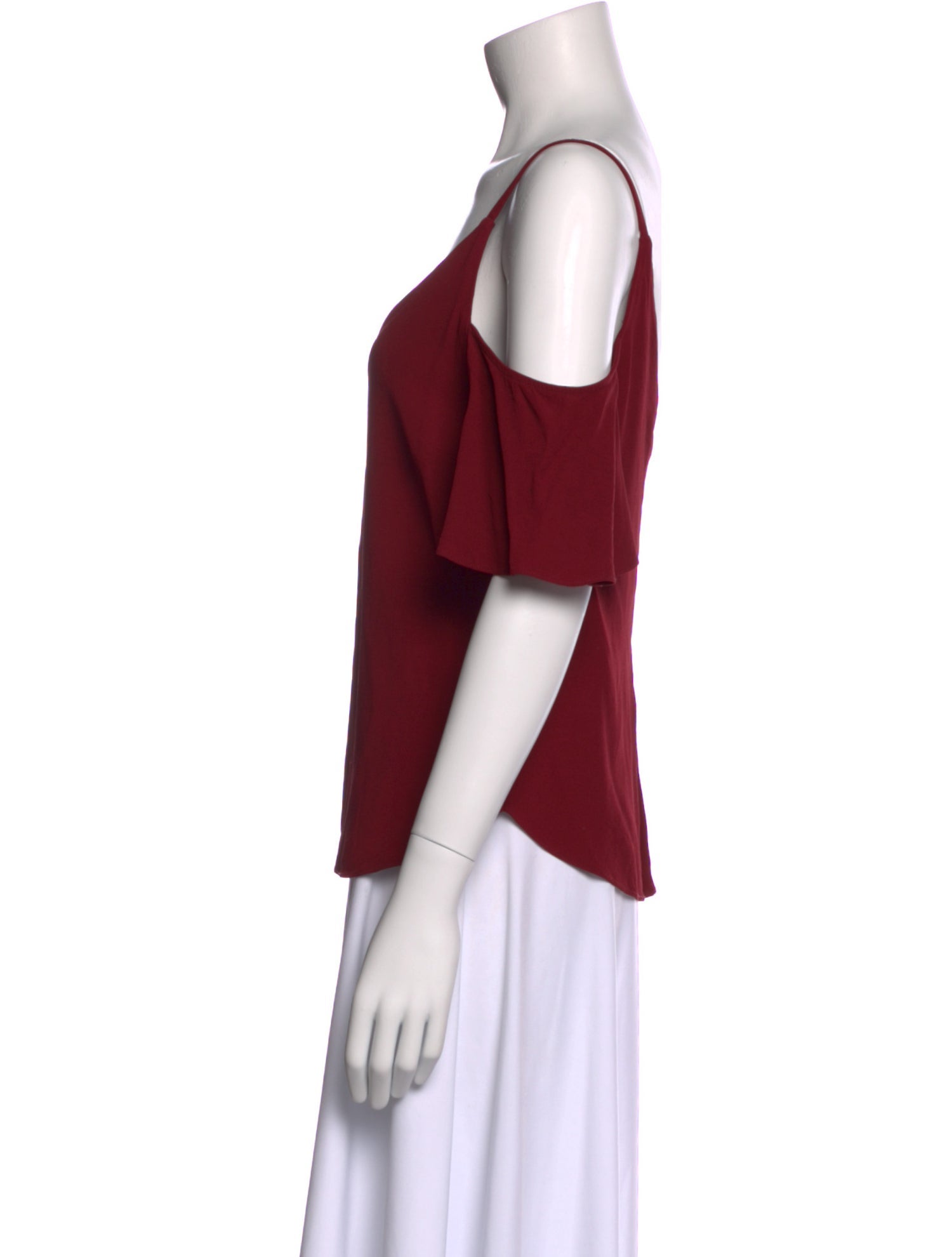 A.L.C. V-Neck Short Sleeve Top