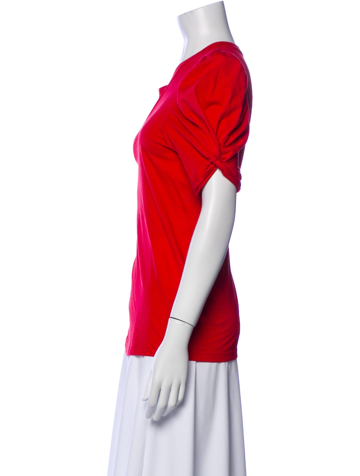 A.L.C. Crew Neck Short Sleeve Blouse