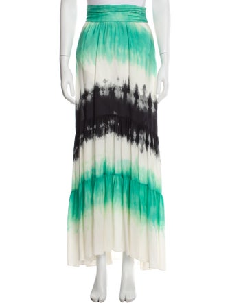 A.L.C. Silk Long Skirt