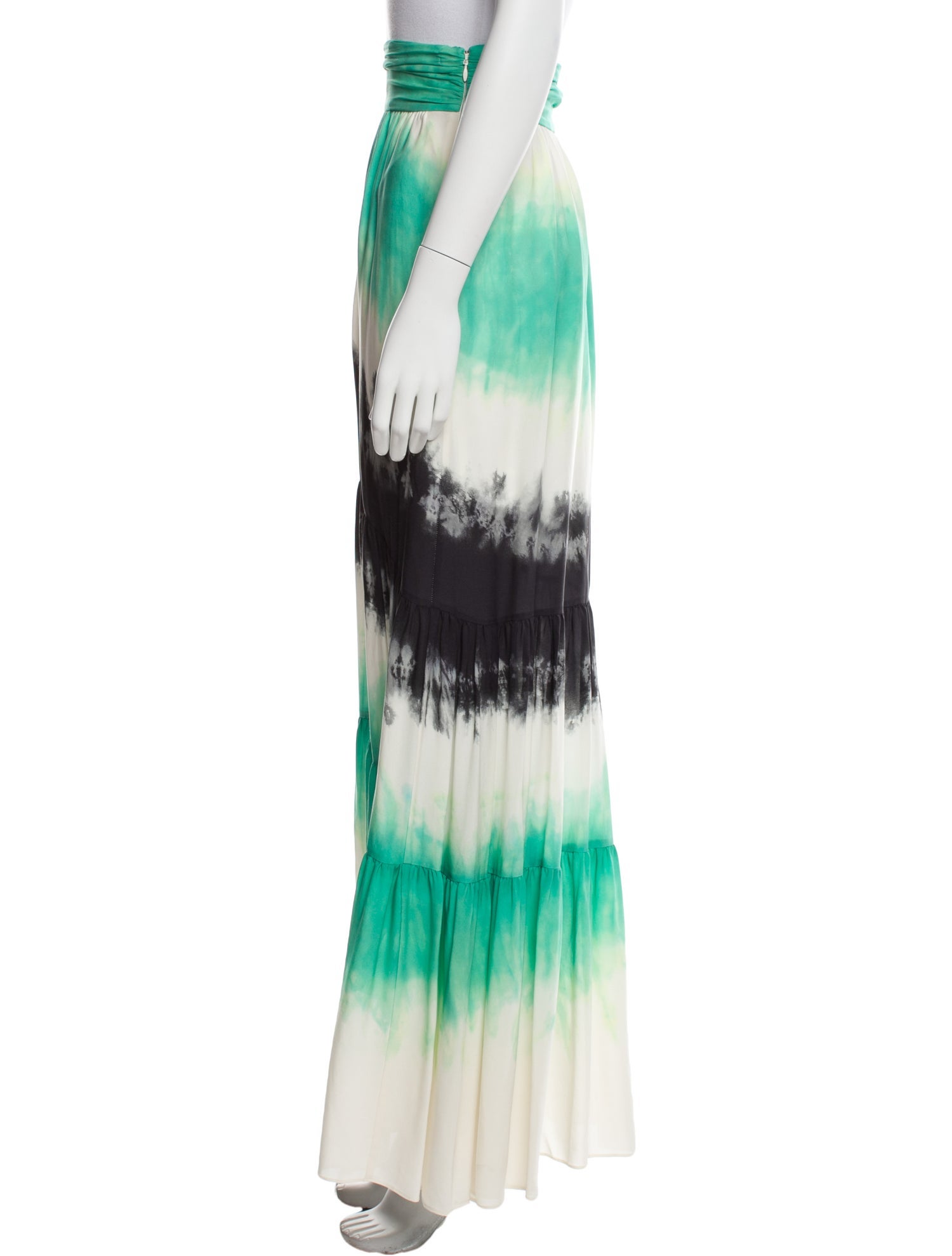 A.L.C. Silk Long Skirt