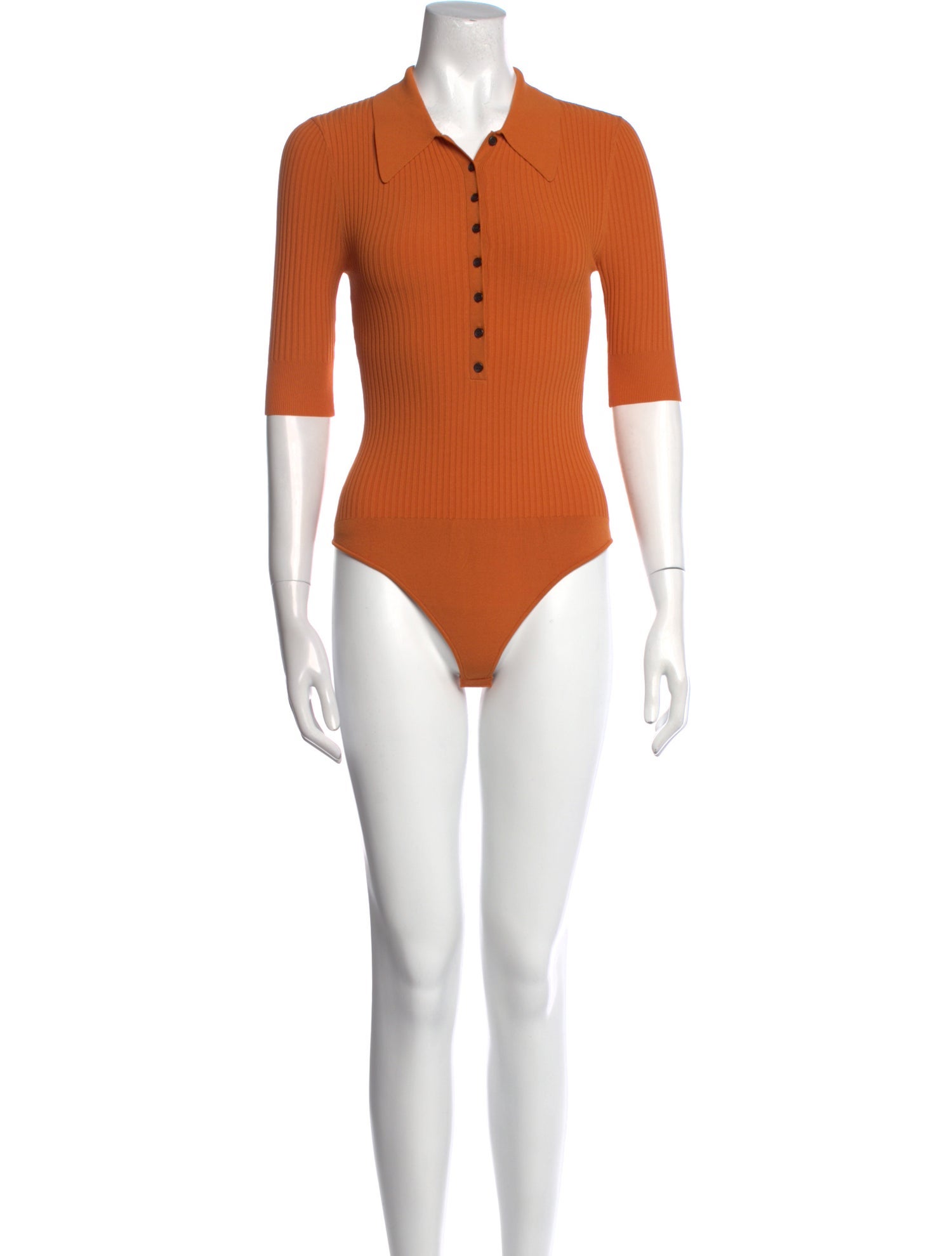 A.L.C. Mock Neck Three-Quarter Sleeve Bodysuit w/ Tags