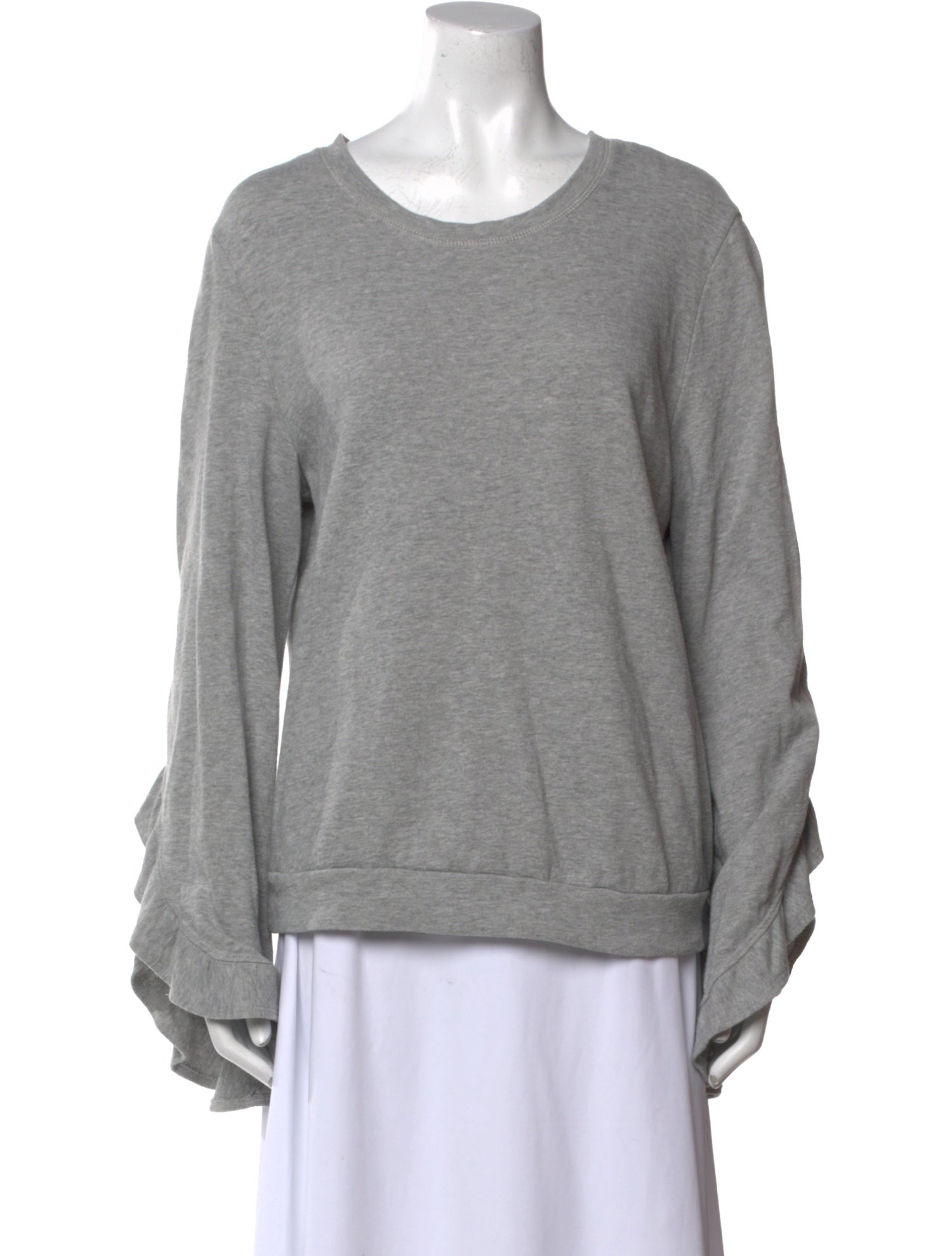A.L.C. Scoop Neck Long Sleeve Sweatshirt