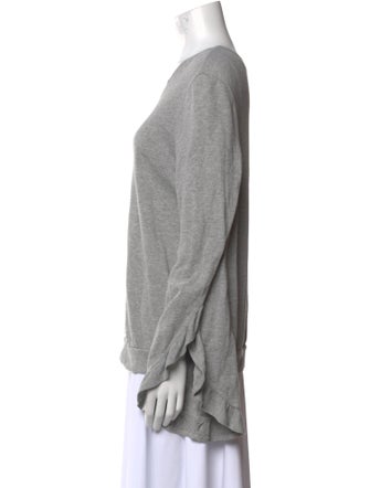 A.L.C. Scoop Neck Long Sleeve Sweatshirt