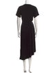 A.L.C. Crew Neck Midi Length Dress