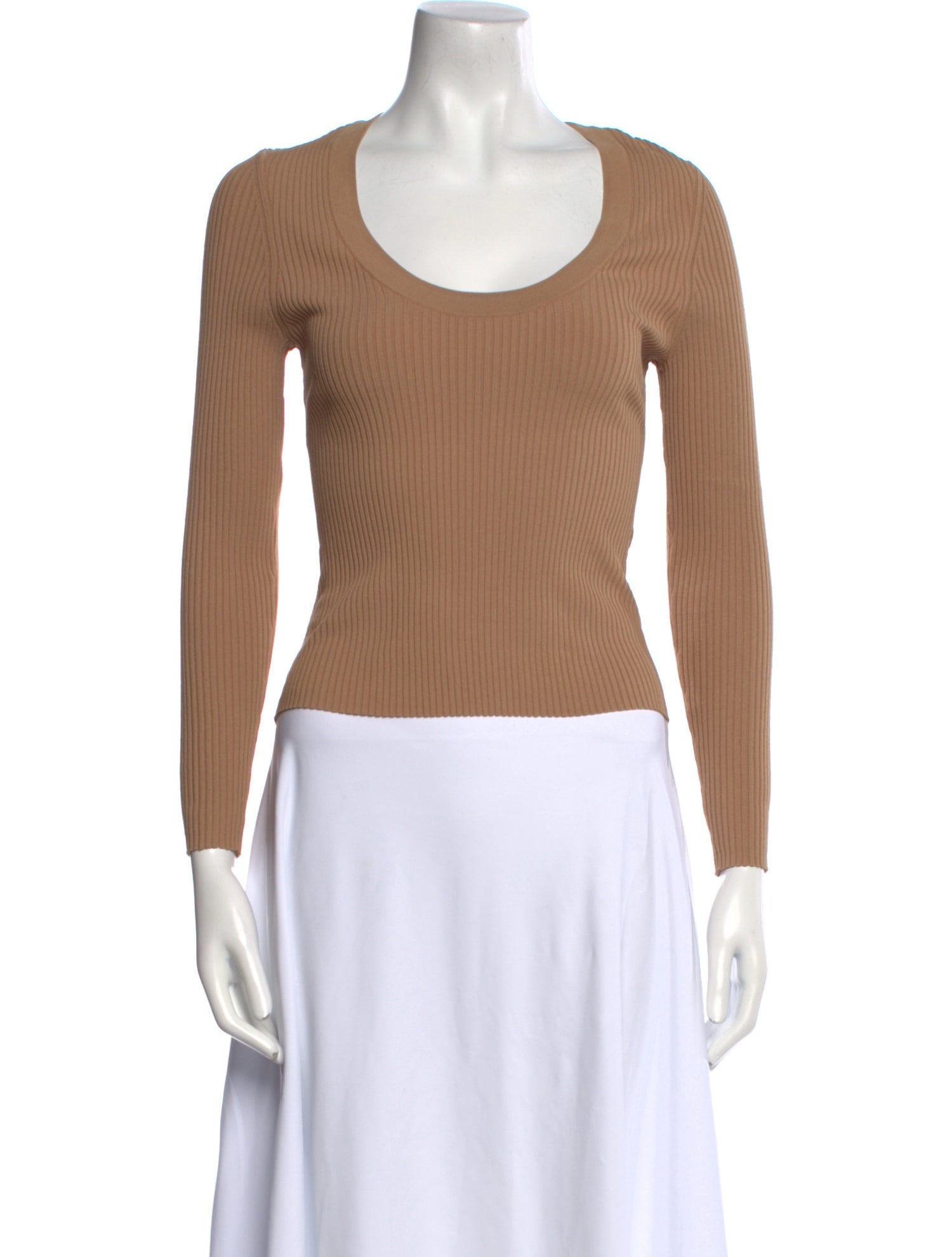 A.L.C. Scoop Neck Long Sleeve Top