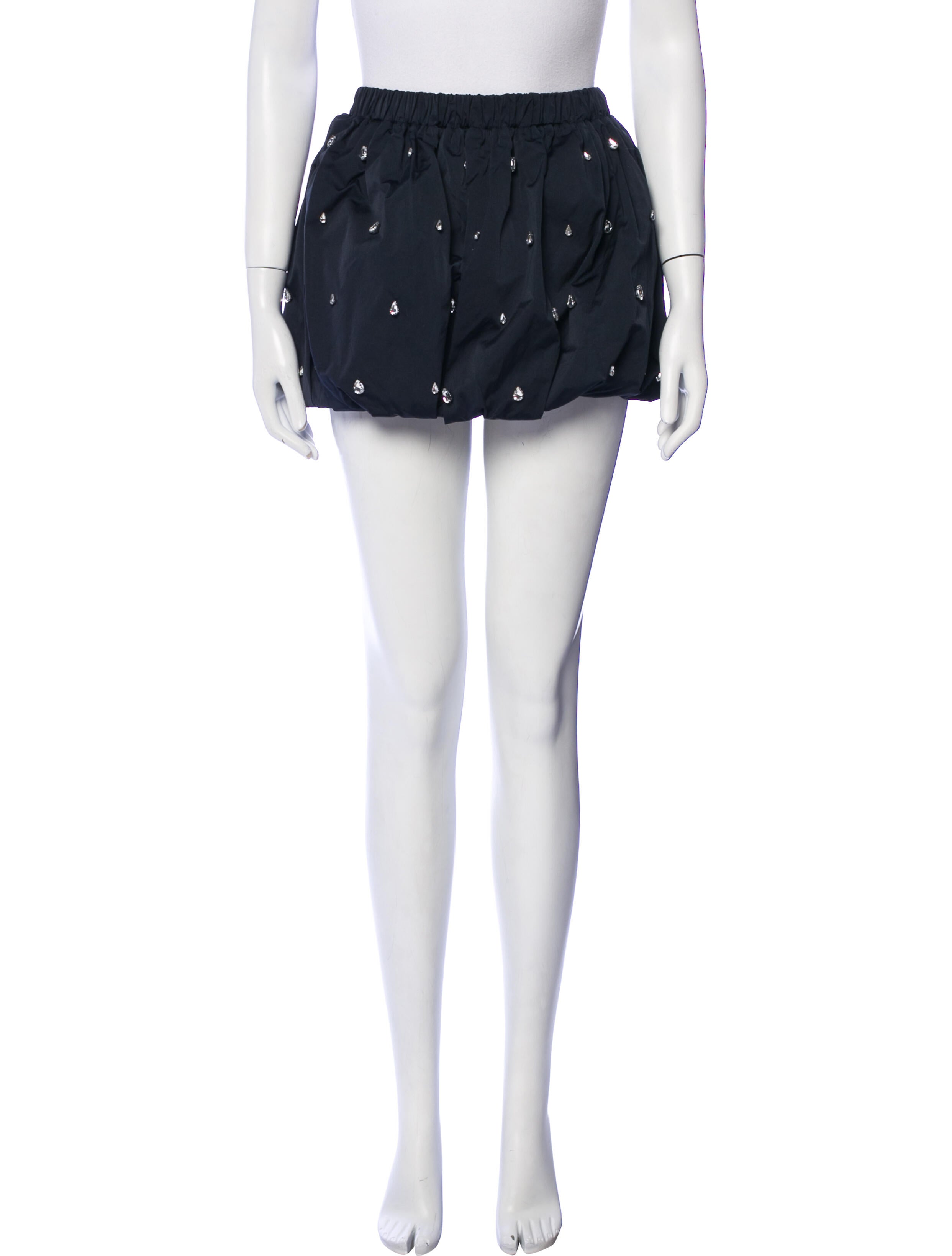 A.L.C. Crystal Embellishments Mini Skirt