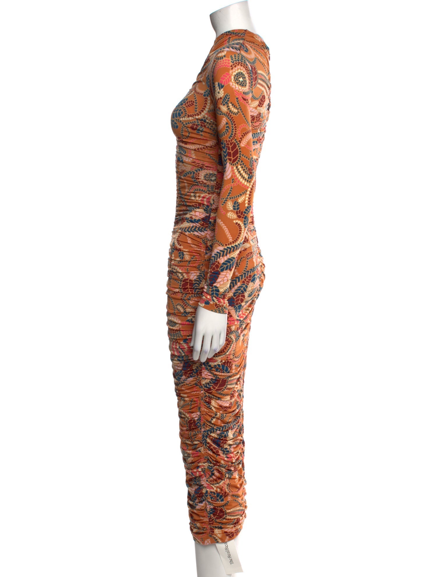 A.L.C. Animal Print Long Dress