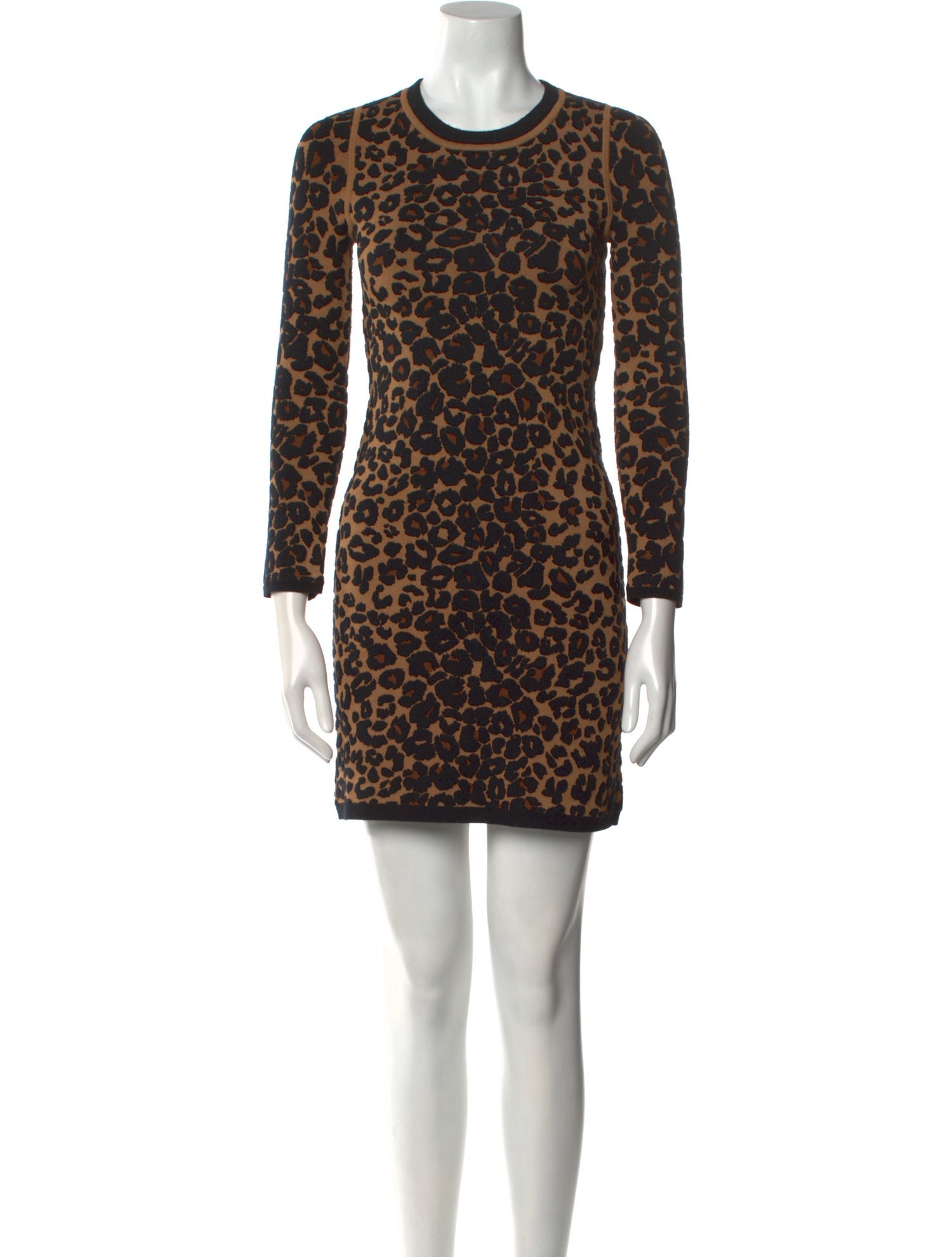 A.L.C. Animal Print Mini Dress
