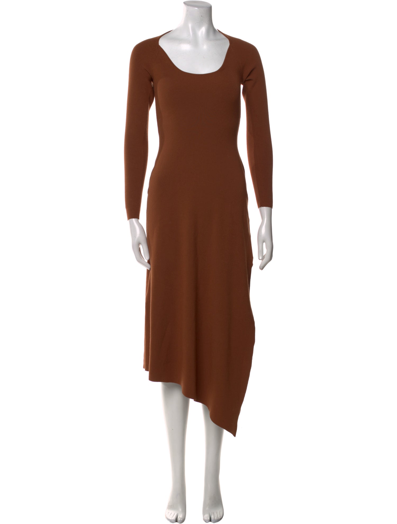 A.L.C. Scoop Neck Midi Length Dress