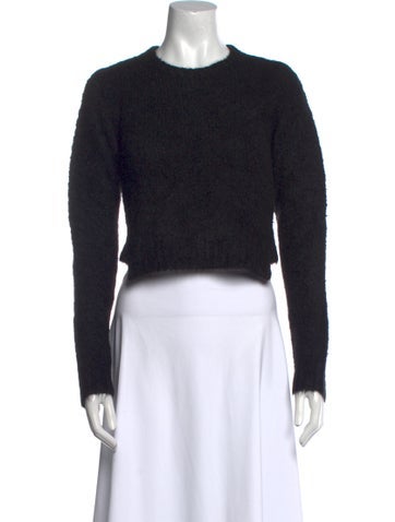 A.l.c. Tops Alpaca Crew Neck Crop Top S