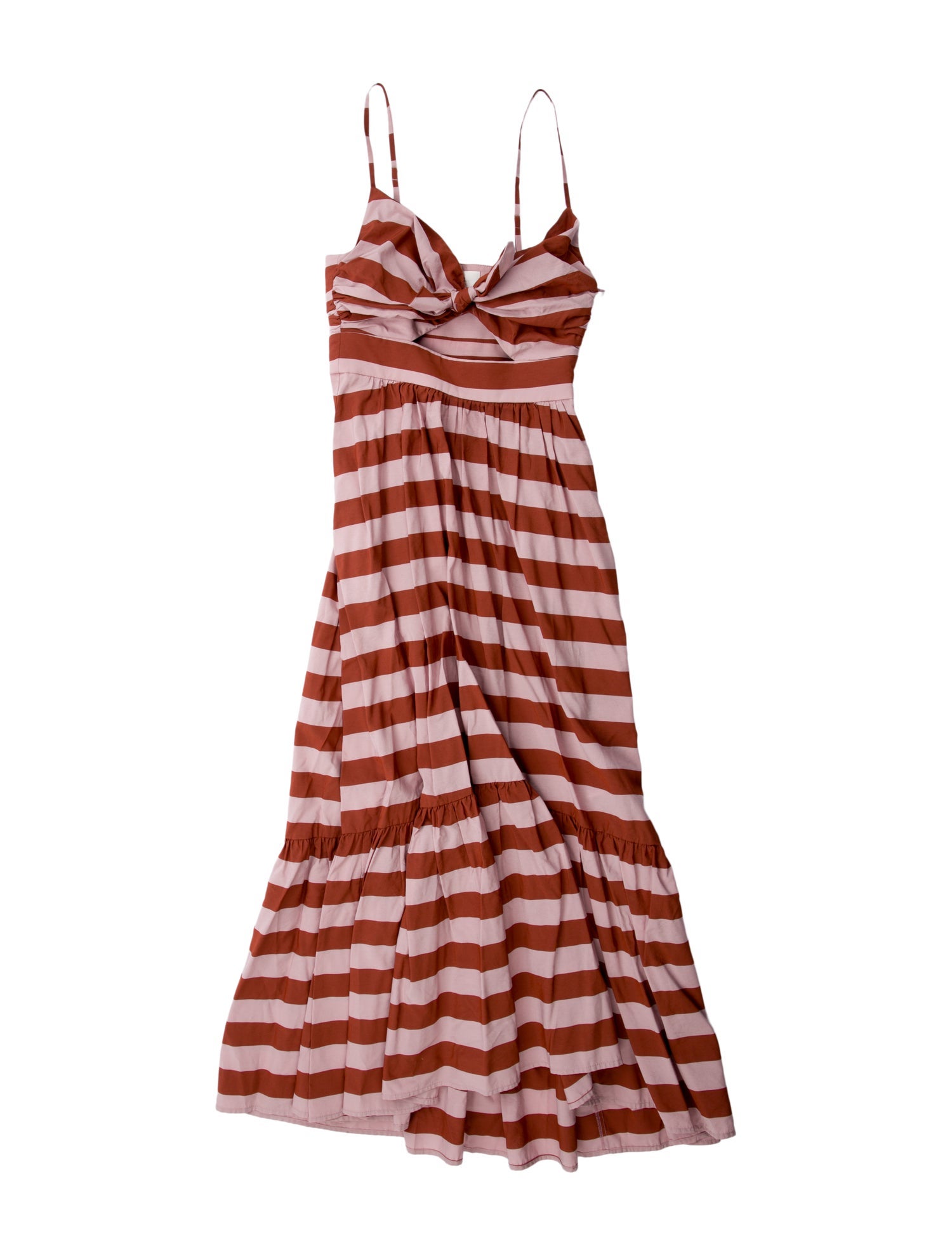 Tracy Feith Silk Midi Length Dress - Red Dresses, Clothing