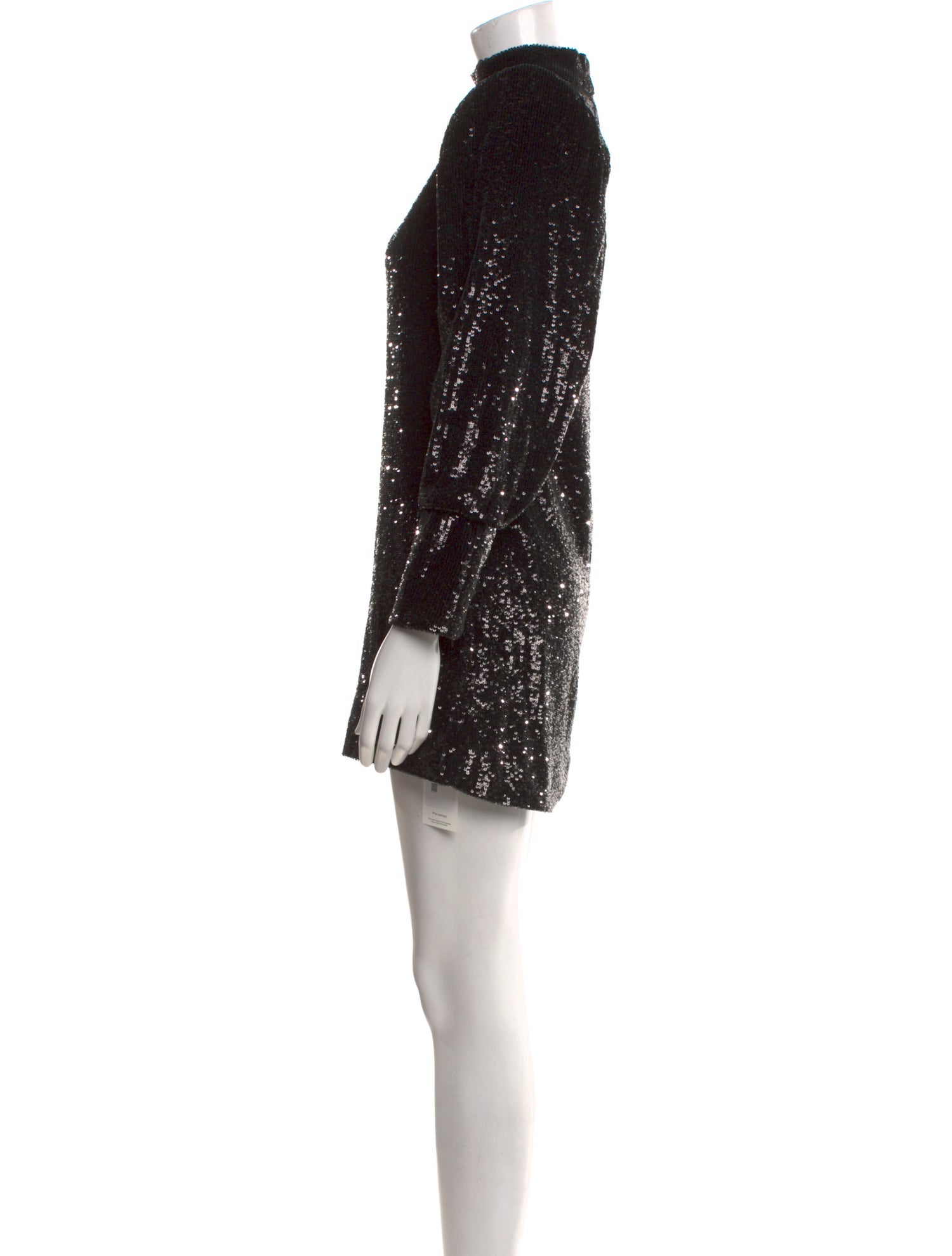 A.L.C. Mock Neck Mini Dress - Black Dresses, Clothing - WA4244415 | The  RealReal