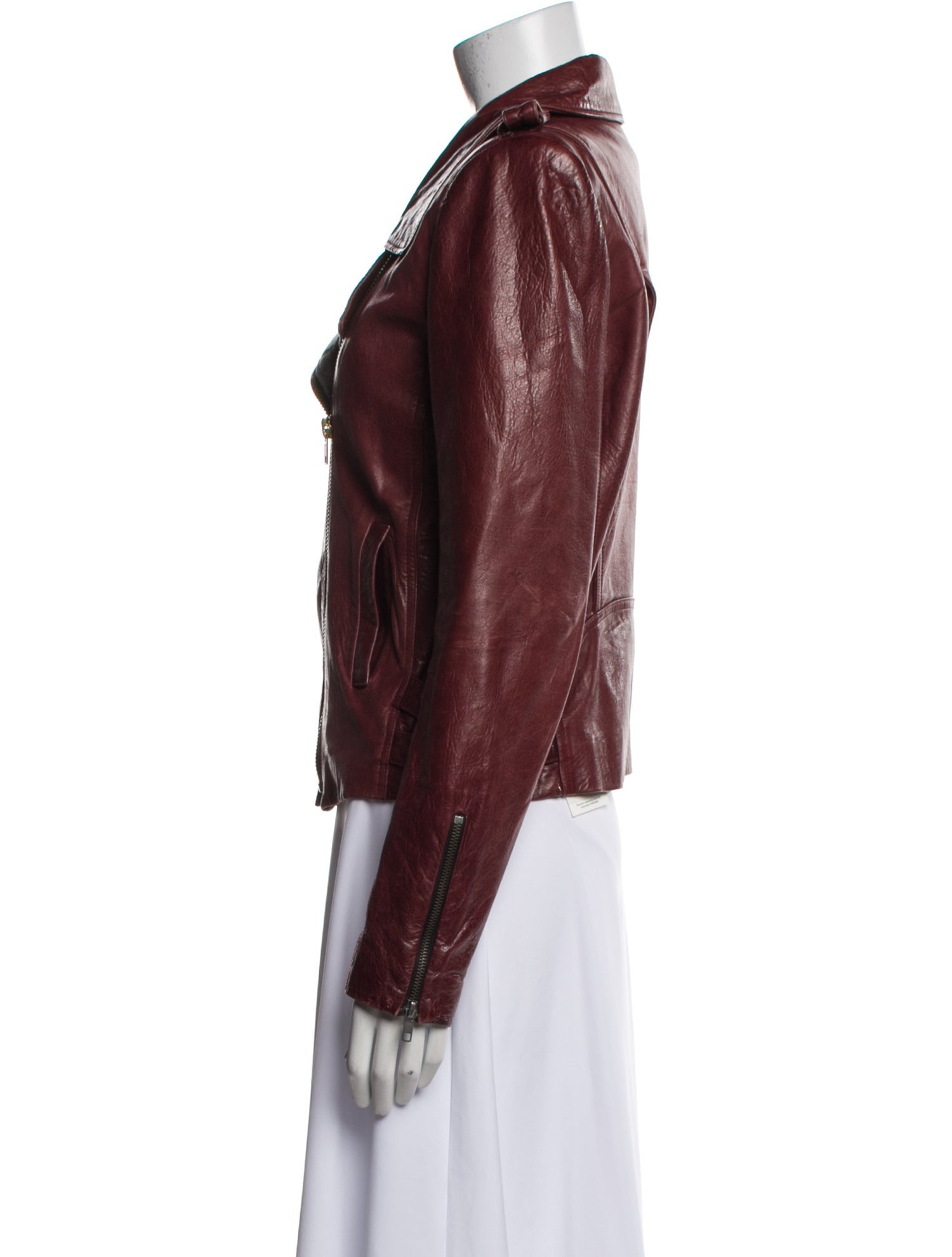 A.L.C. Lamb Leather Biker Jacket