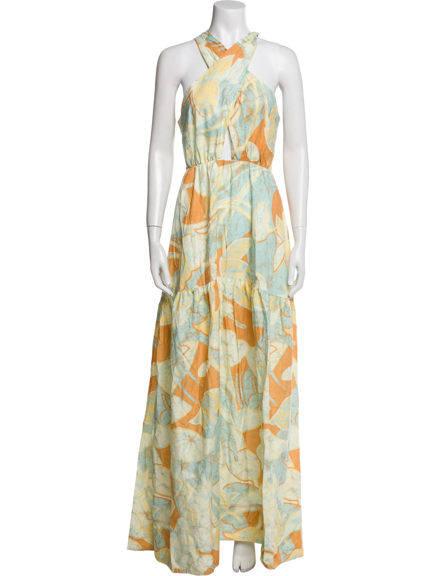 A.L.C. Printed Long Dress w/ Tags