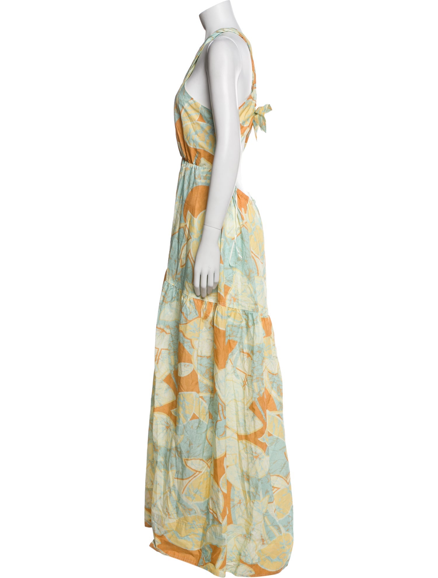 A.L.C. Printed Long Dress w/ Tags