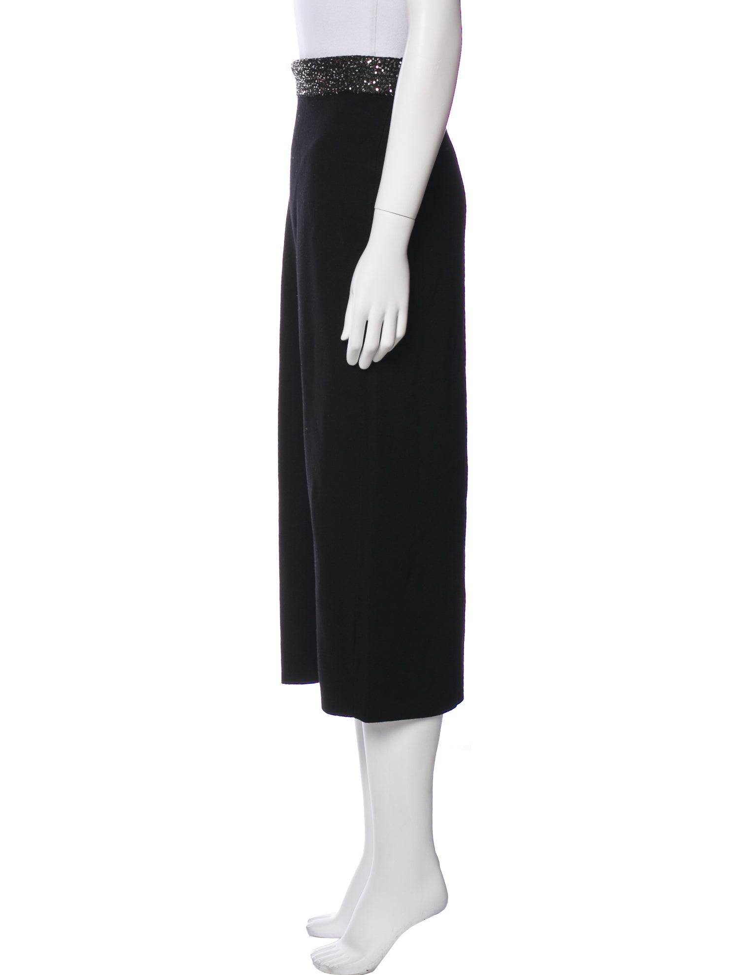 A.L.C. Crystal Embellishments Midi Length Skirt