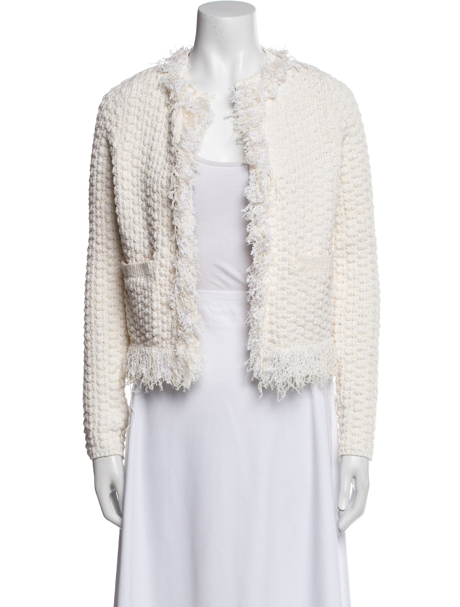 A.L.C. Tweed Pattern Evening Jacket