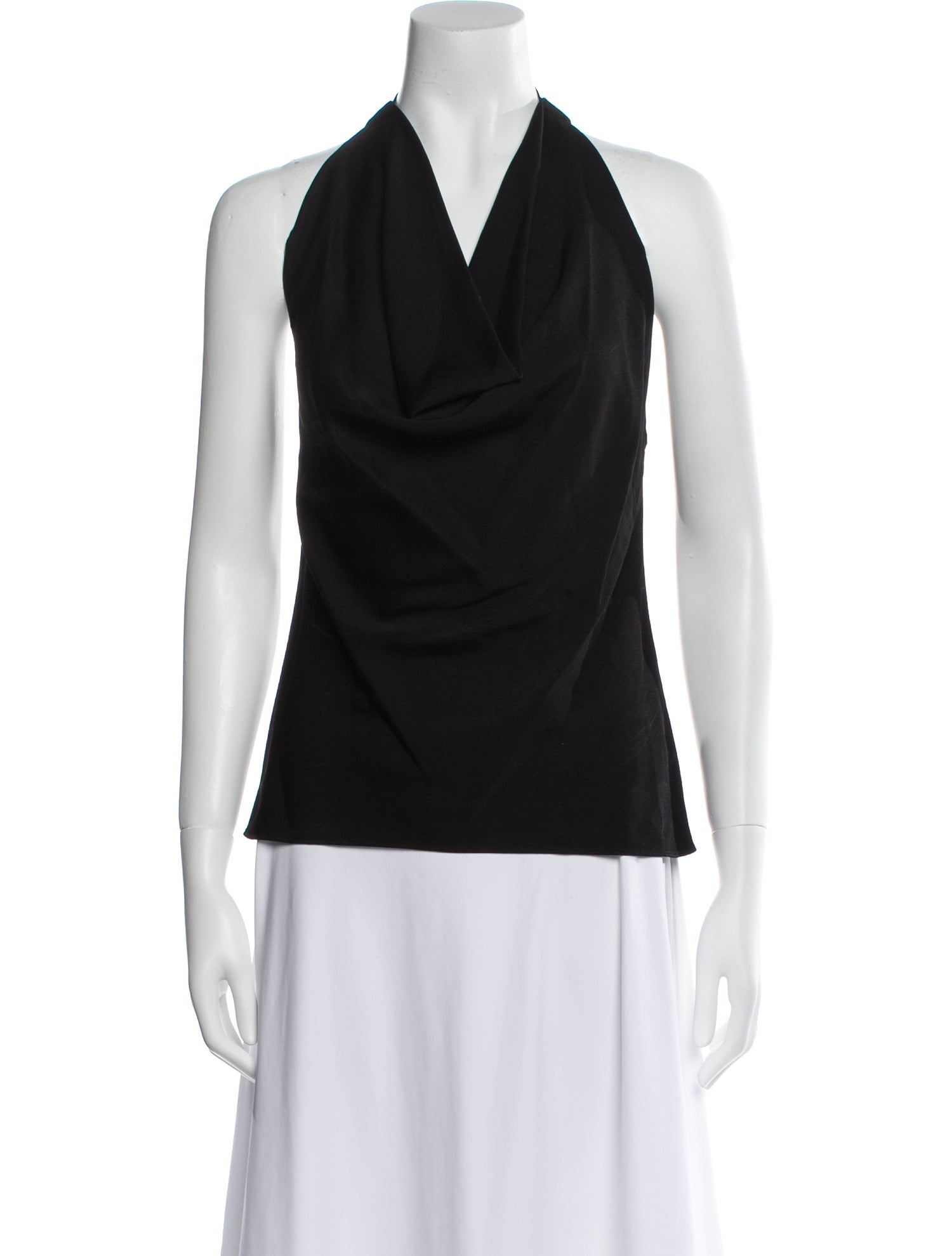 A.L.C. Cowl Neck Sleeveless Top