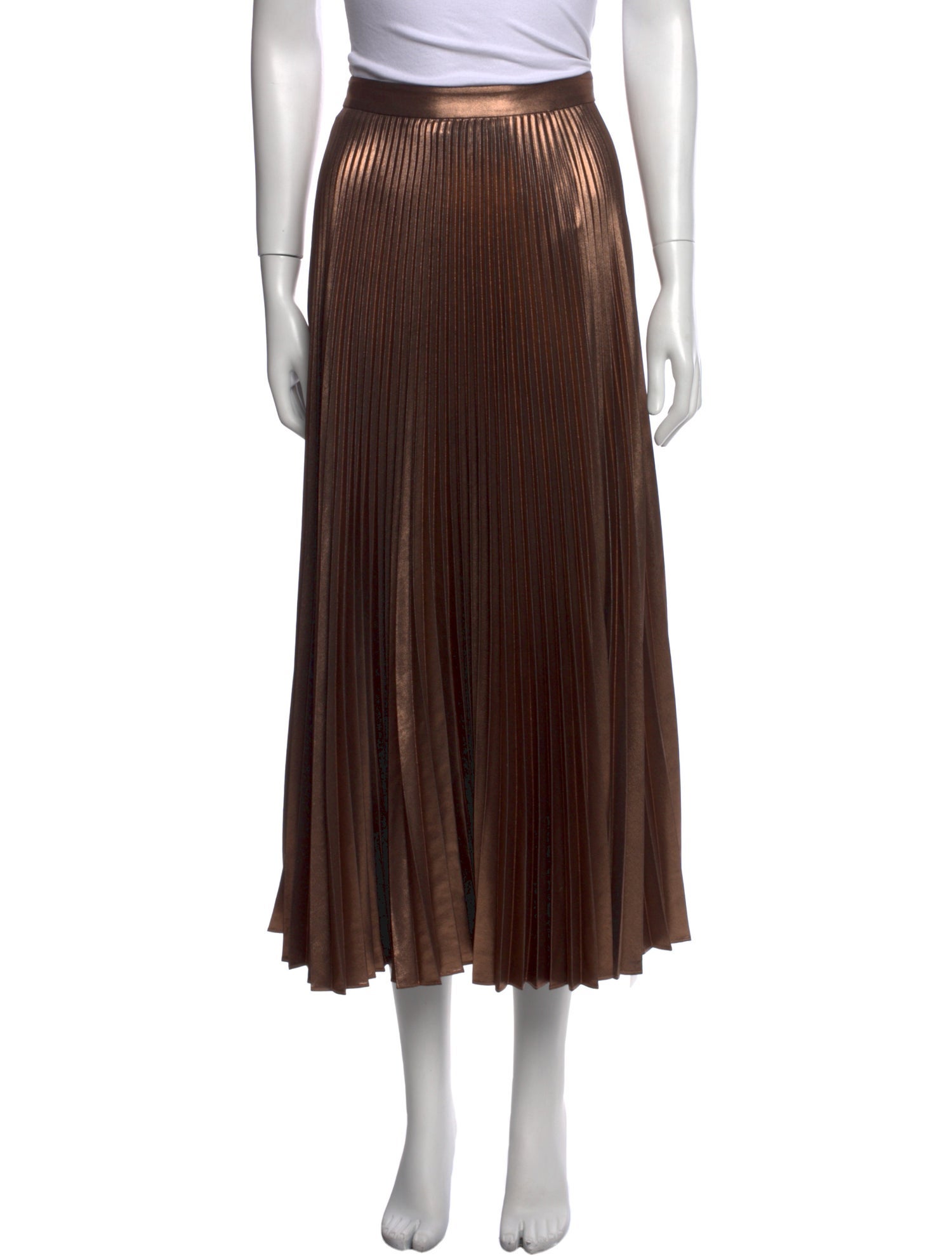 A.L.C. Cutout Accent Midi Length Skirt