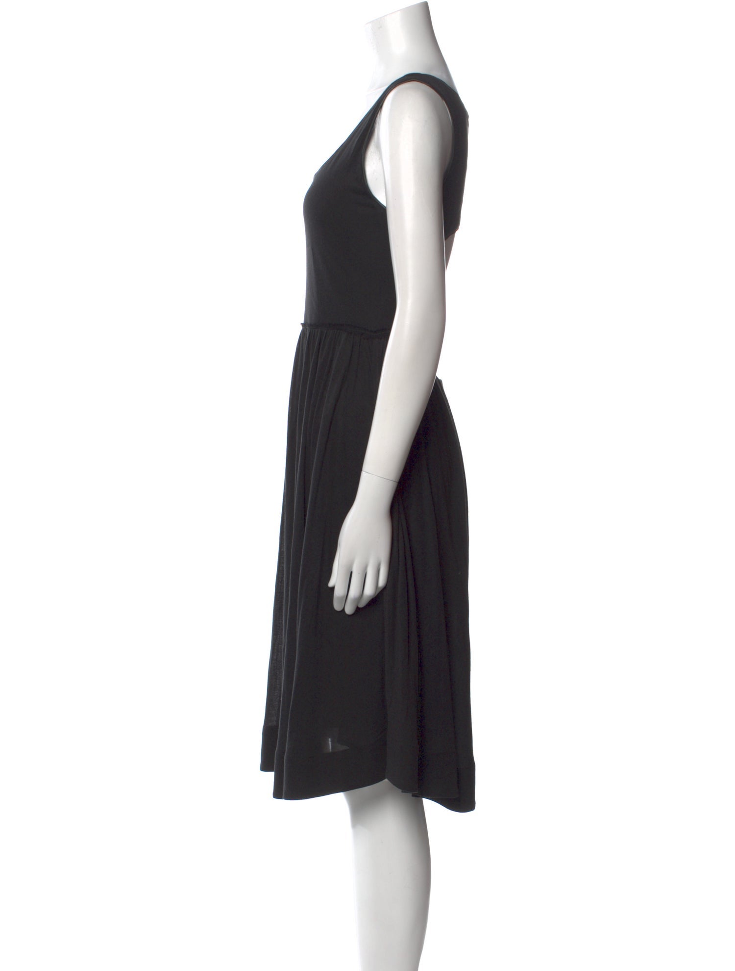 A.L.C. Scoop Neck Midi Length Dress