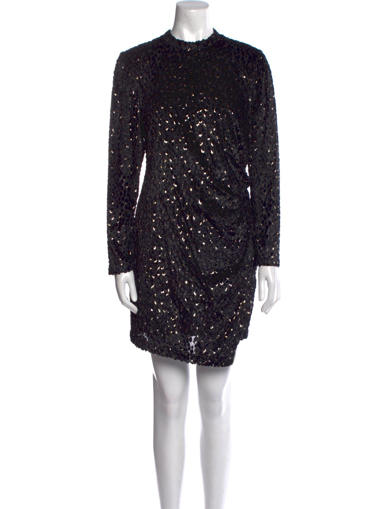 A.L.C. Mock Neck Mini Dress