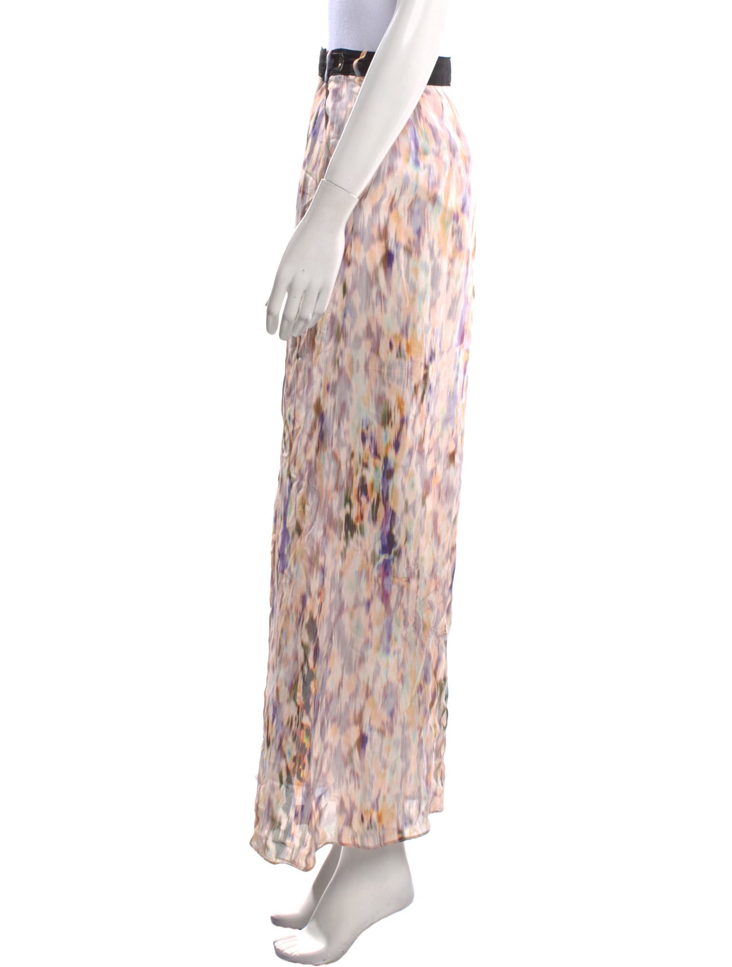 A.L.C. Silk Long Skirt