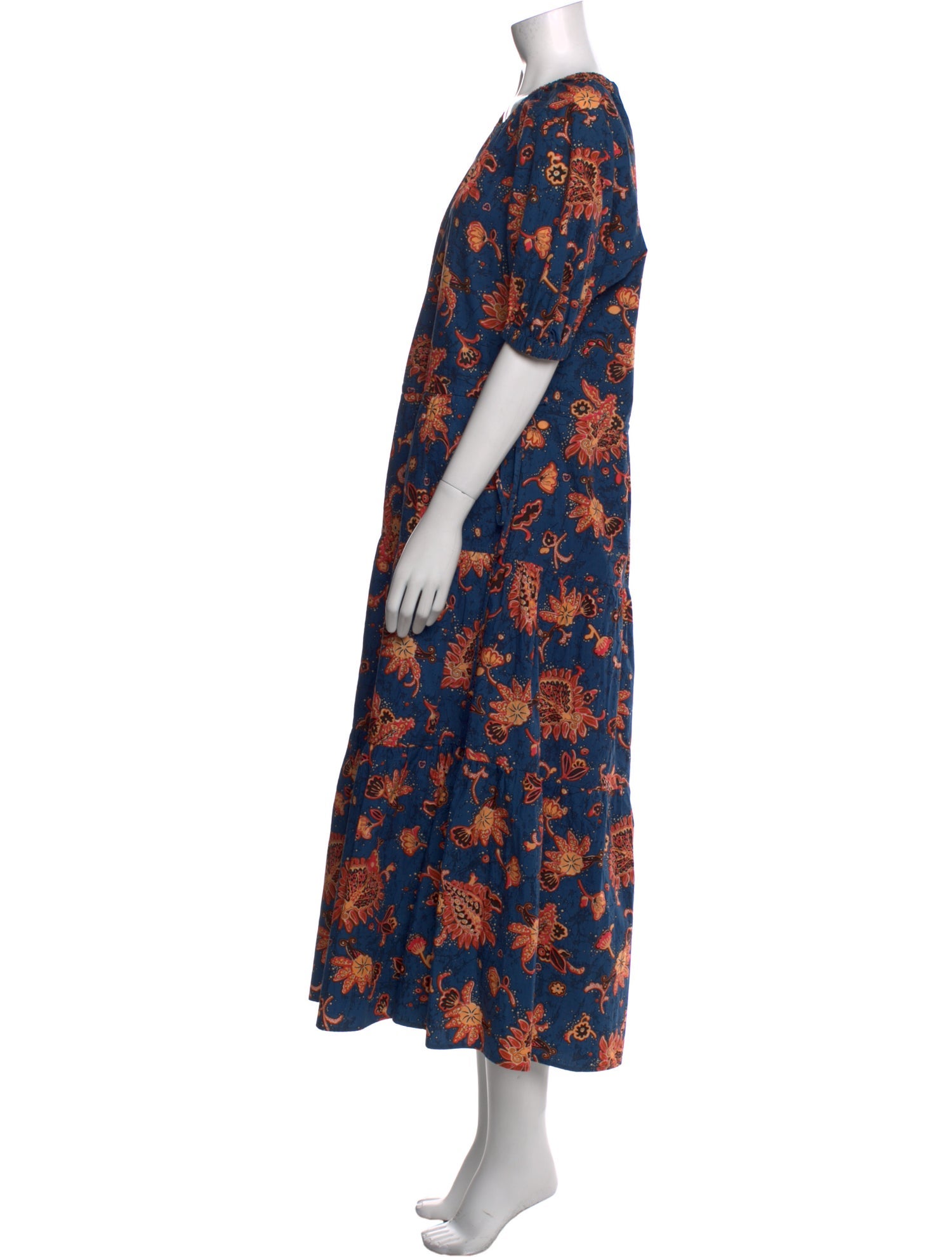 A.L.C. Floral Print Long Dress