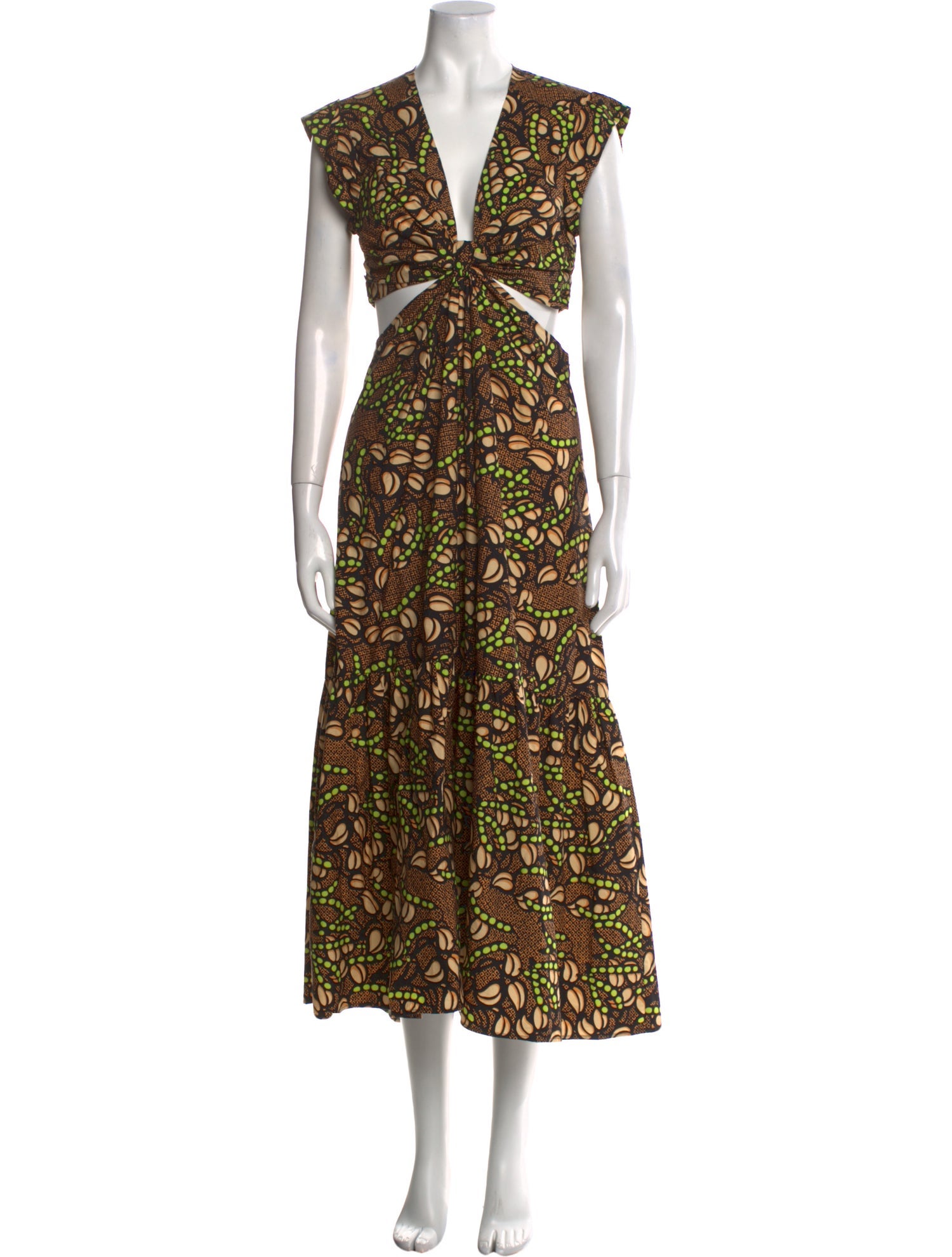 A.L.C. Floral Print Long Dress