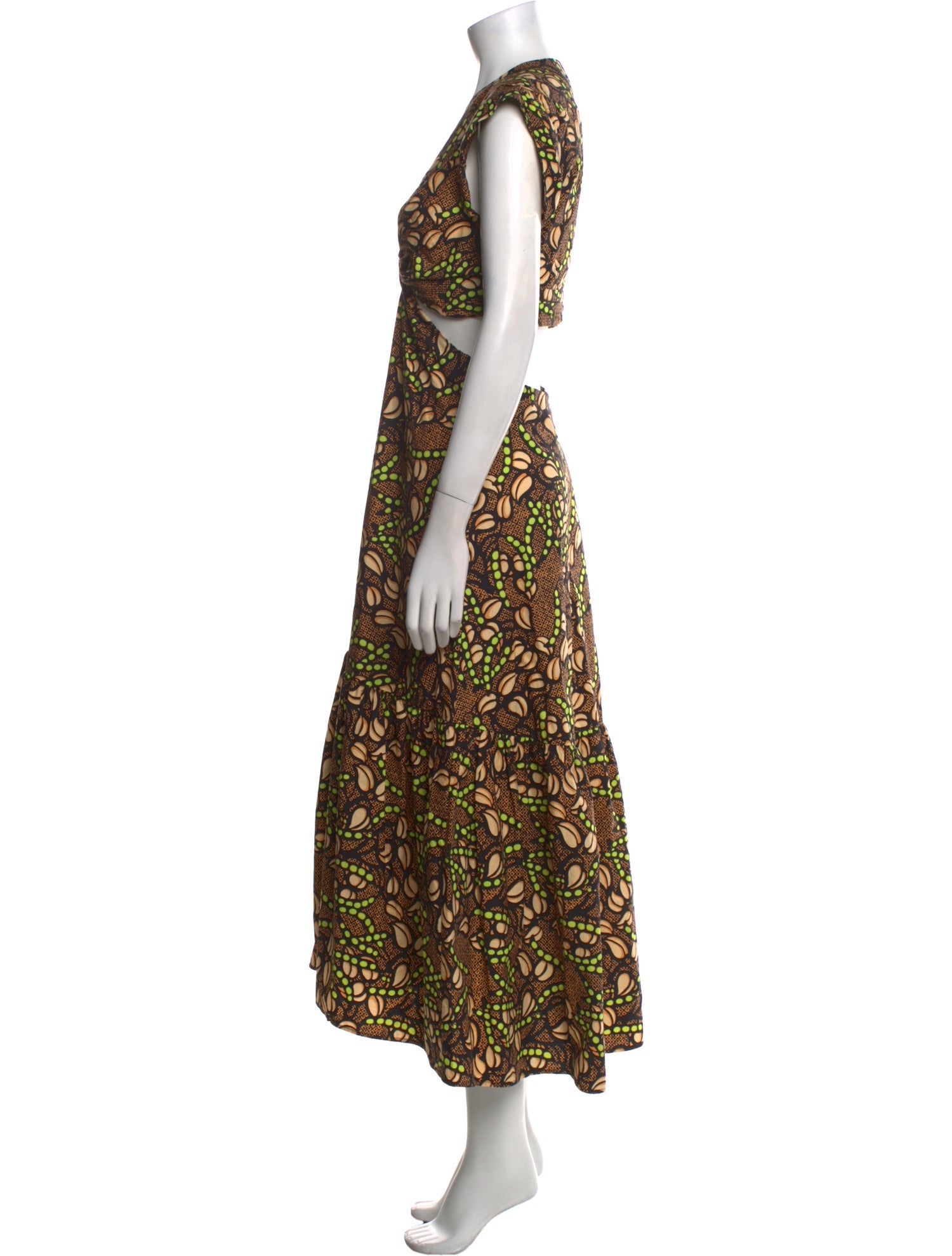 A.L.C. Floral Print Long Dress