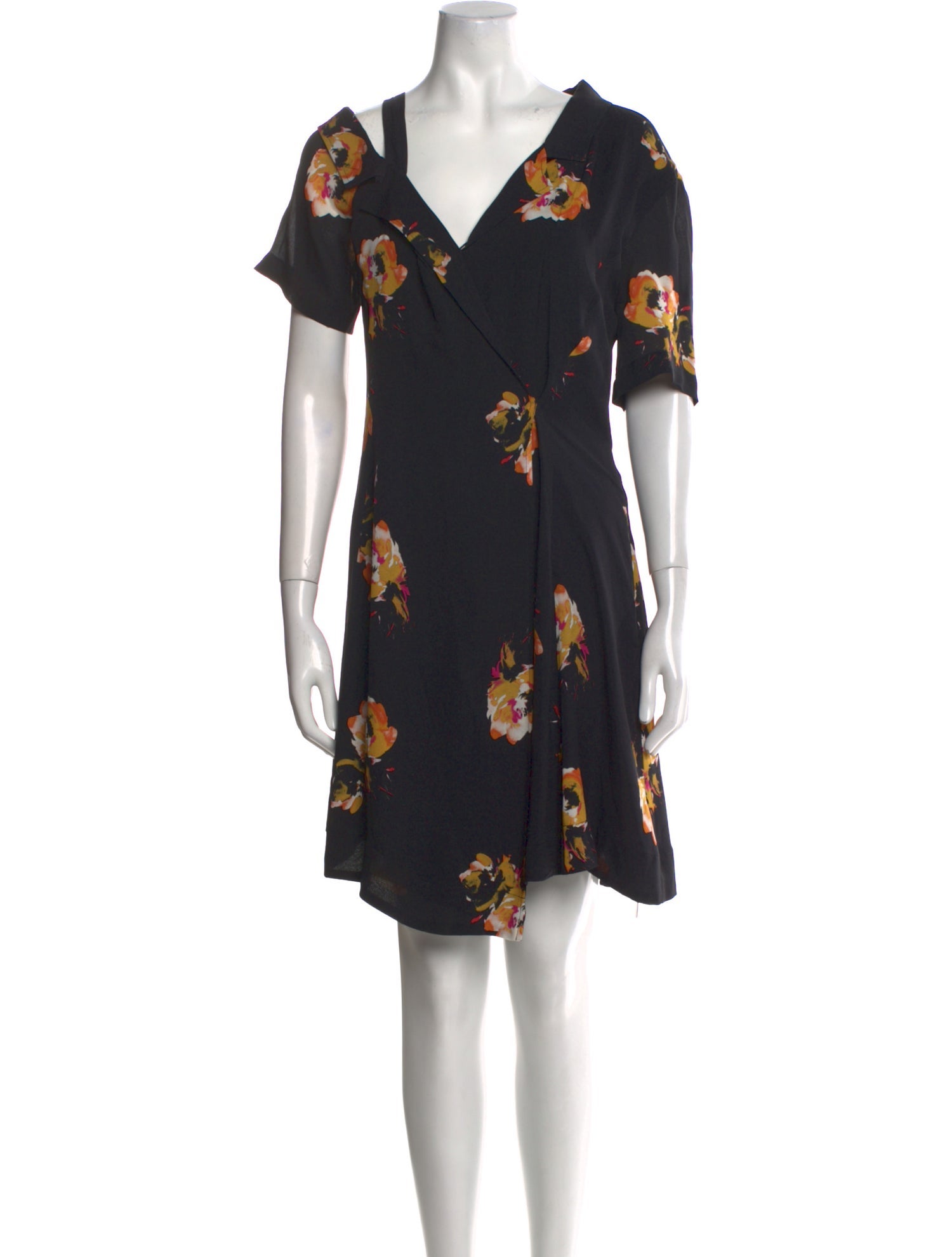 A.L.C. Silk Knee-Length Dress
