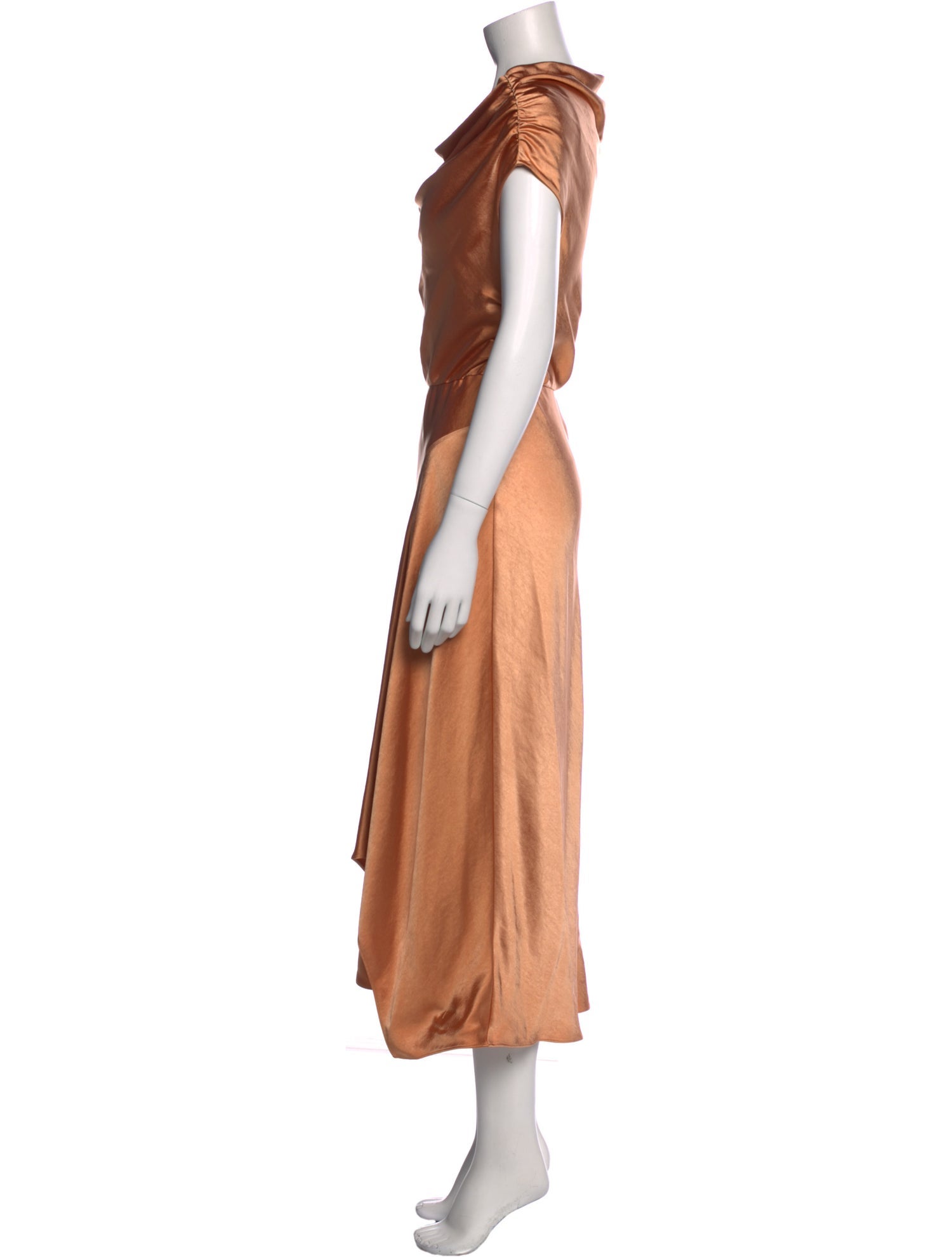 A.L.C. Cowl Neck Long Dress