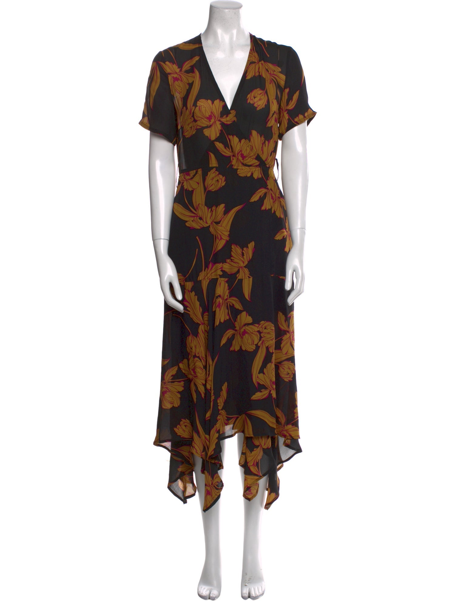 A.L.C. Silk Long Dress