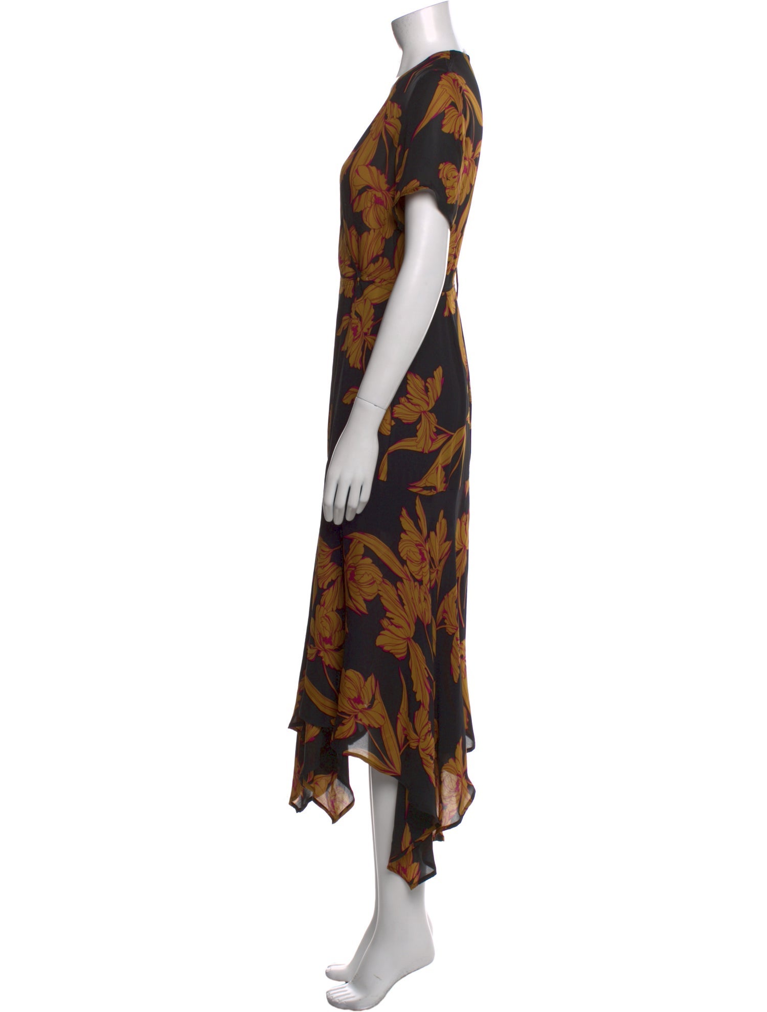 A.L.C. Silk Long Dress