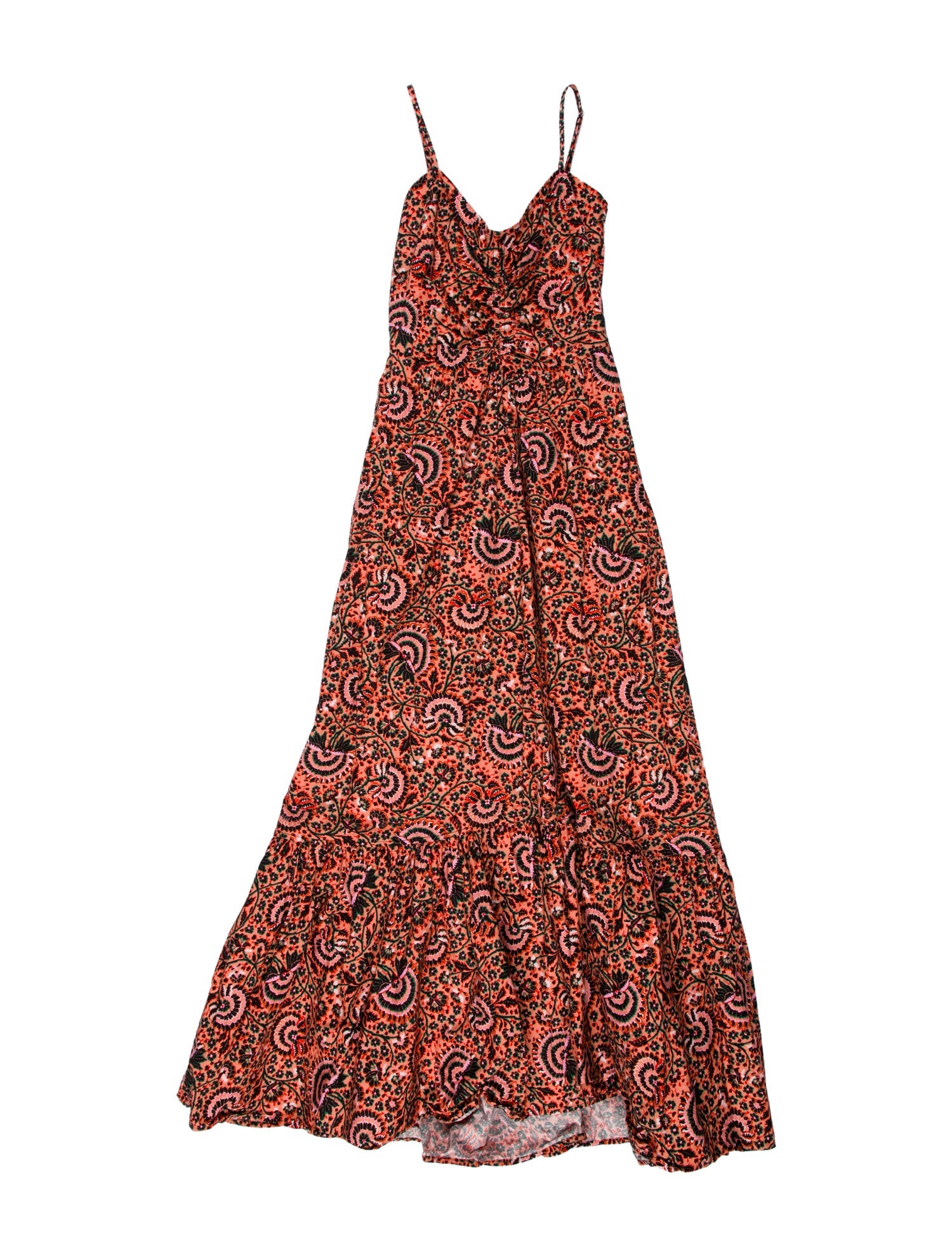 A.L.C. Paisley Print Midi Length Dress