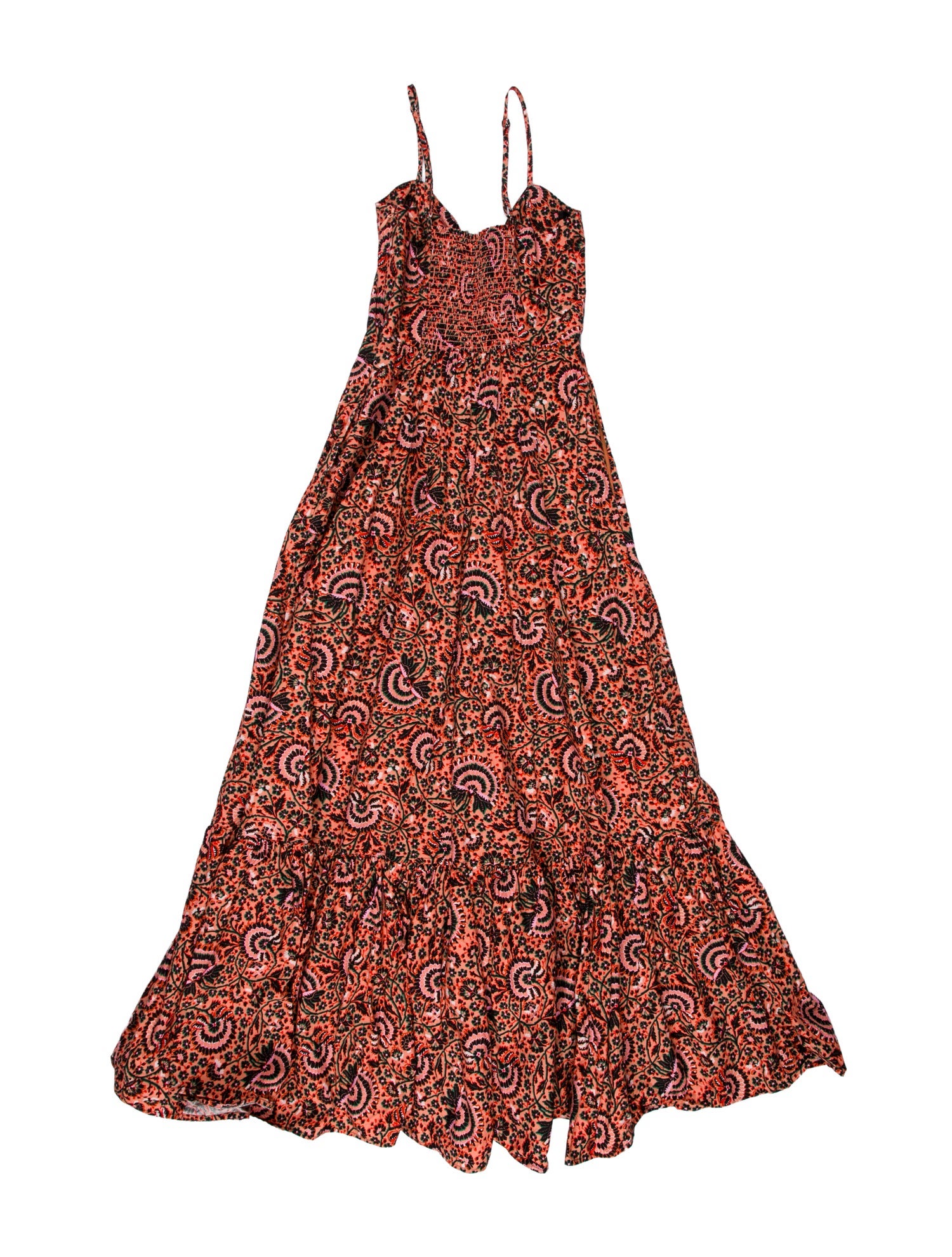 A.L.C. Paisley Print Midi Length Dress