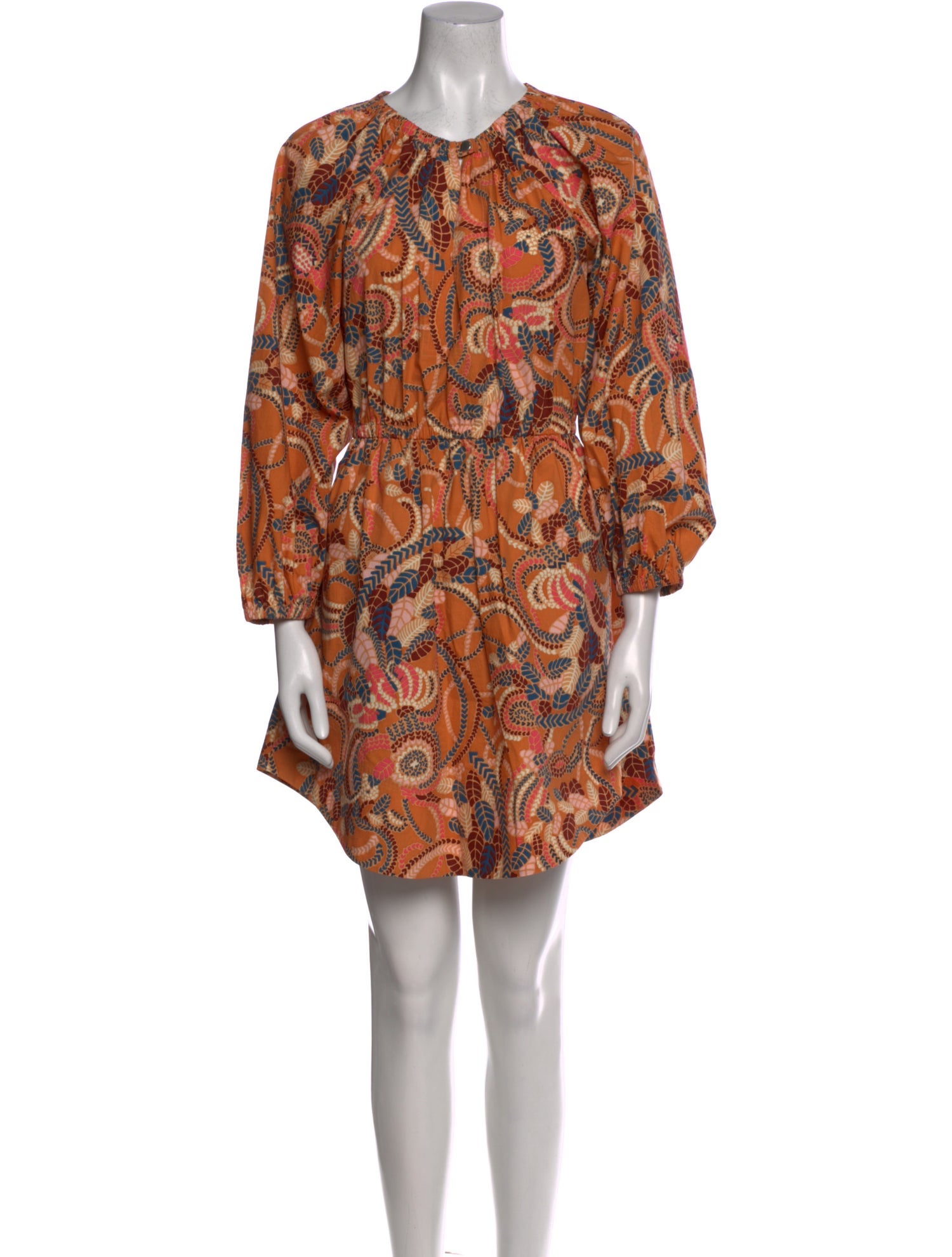 A.L.C. Paisley Print Mini Dress